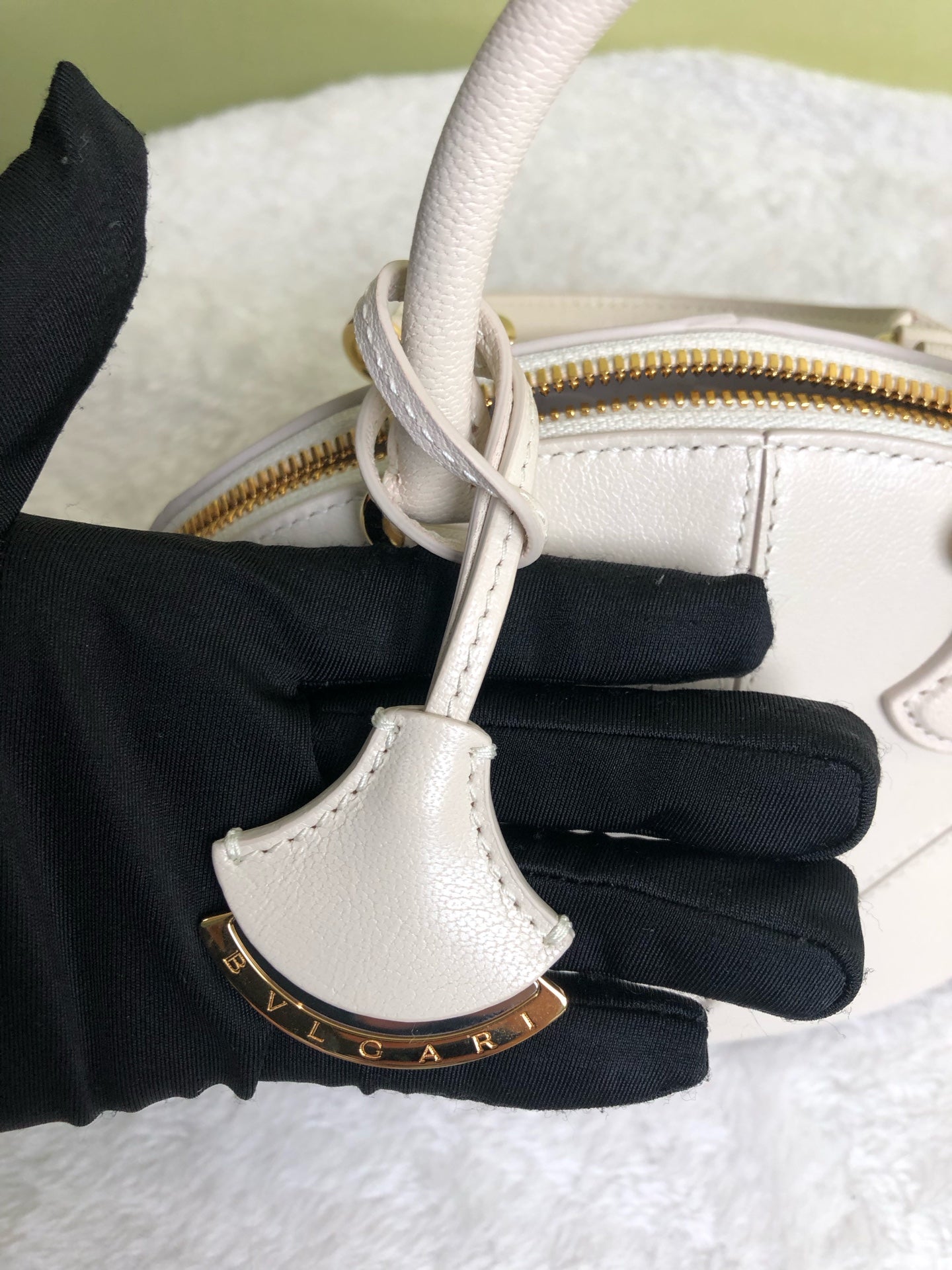 Bvlgari White Crossbody