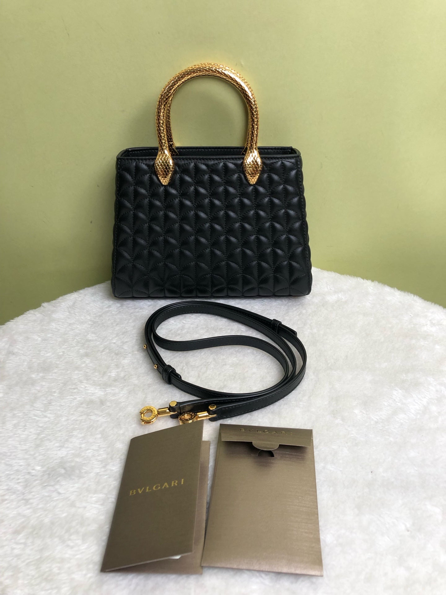 Bvlgari Black Tote