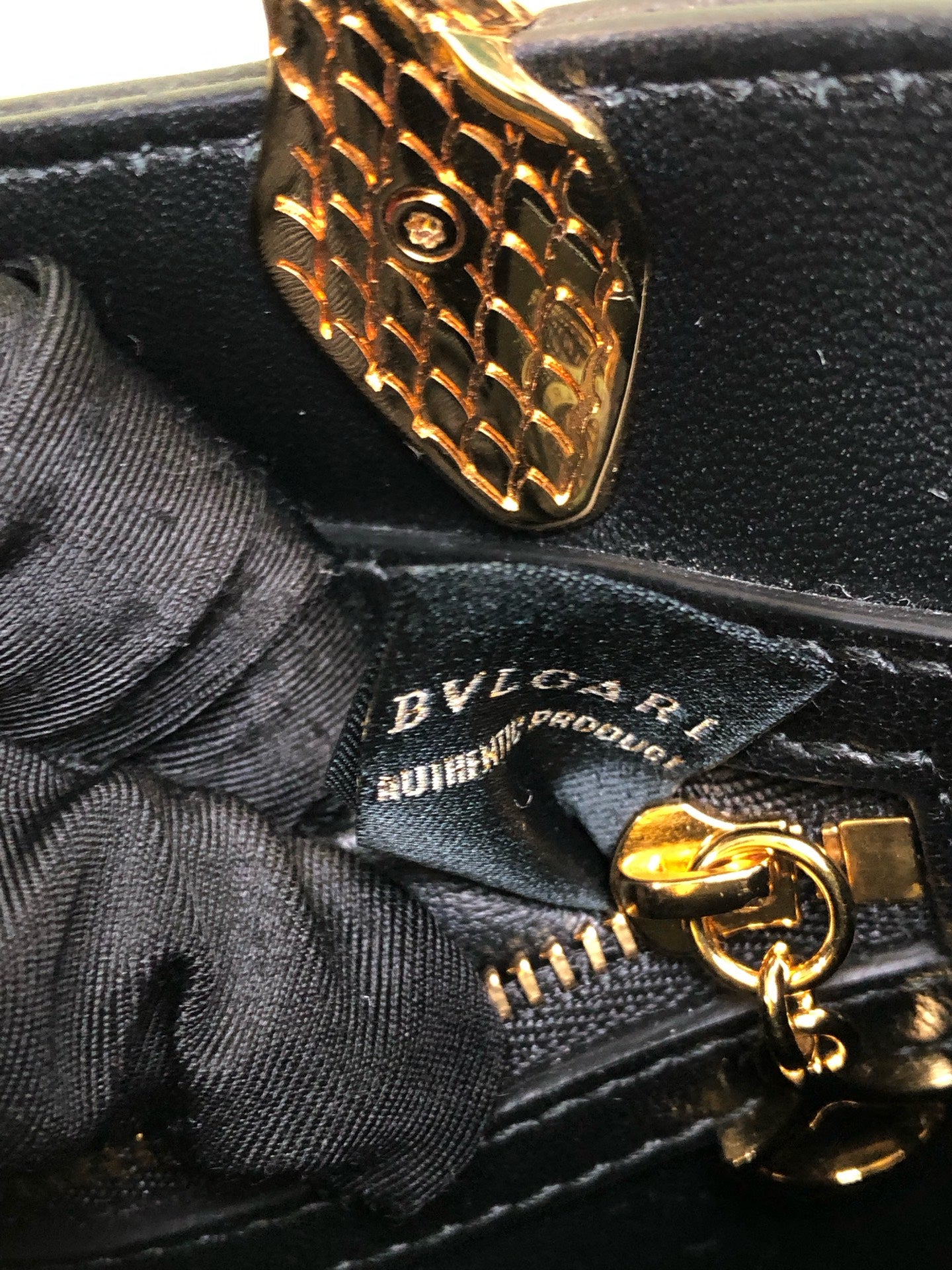 Bvlgari Black Tote