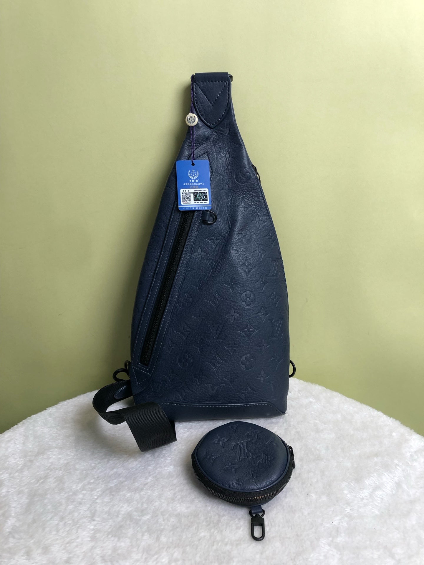 Louis Vuitton Blue Sling Bag