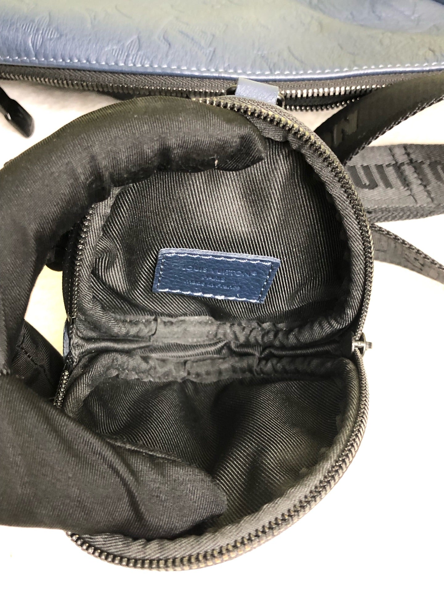 Louis Vuitton Blue Sling Bag