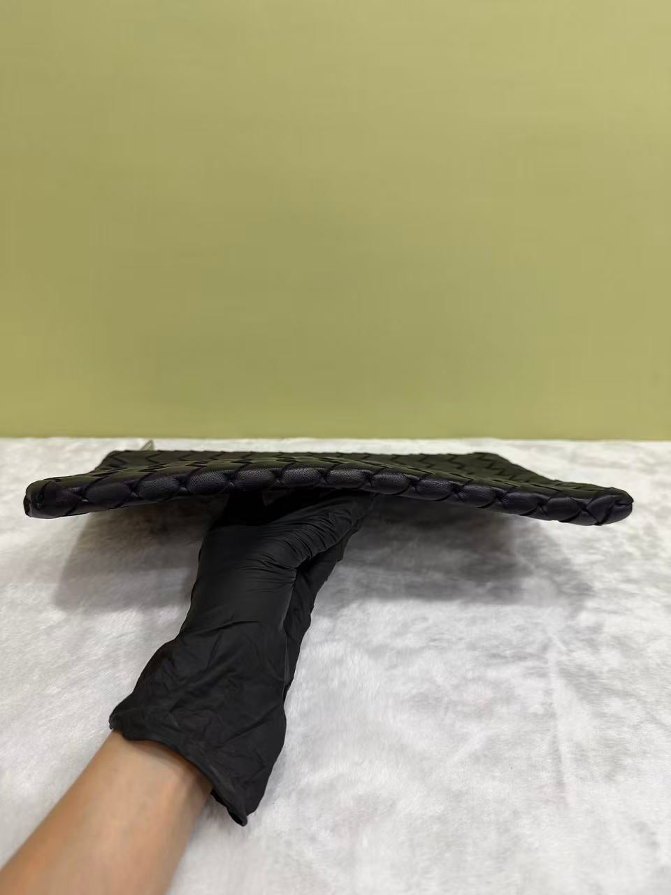 Bottega Veneta Black Clutch