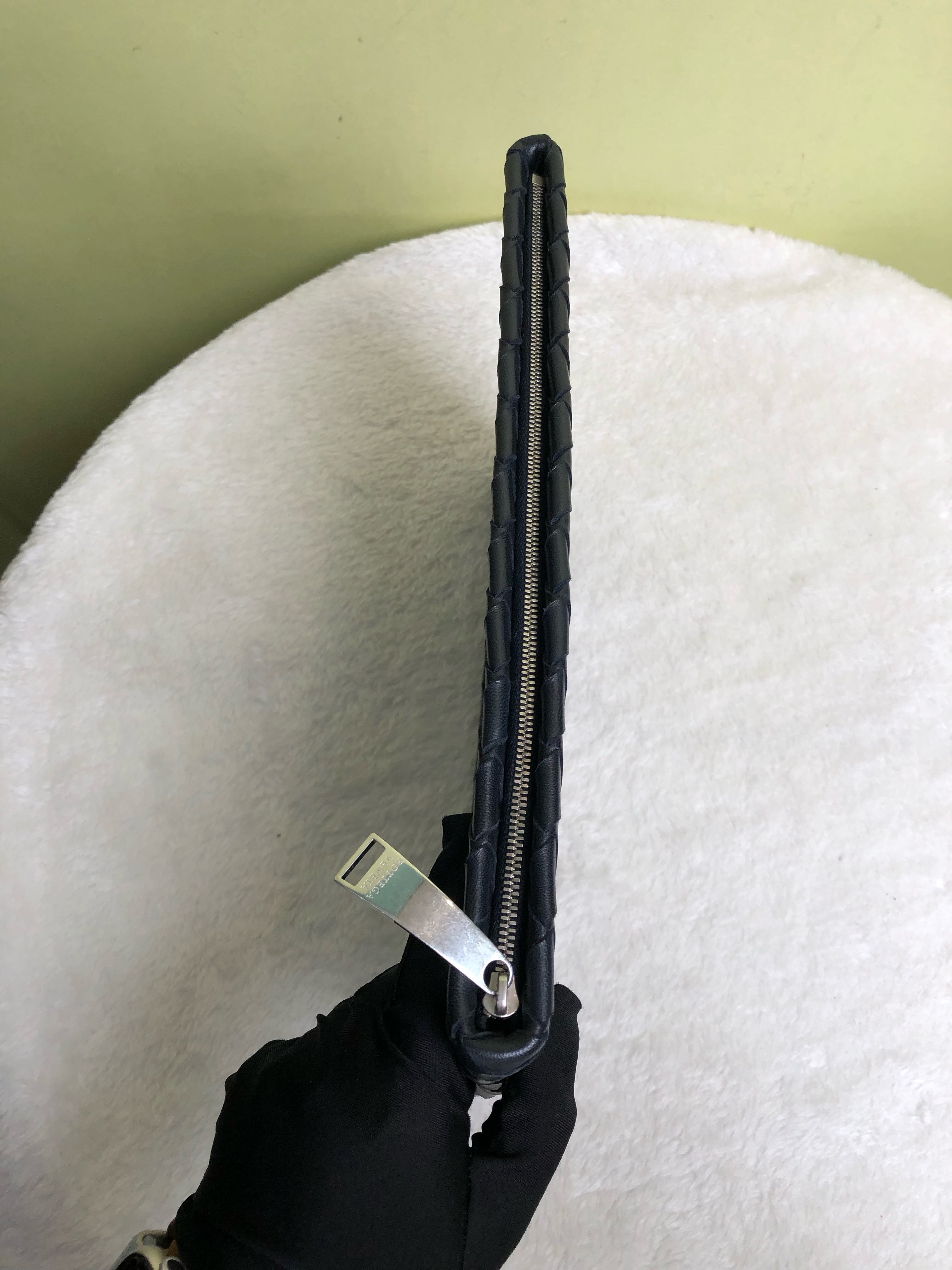 Bottega Veneta Black Clutch
