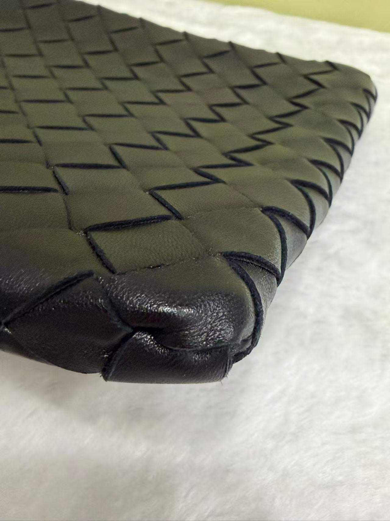 Bottega Veneta Black Clutch