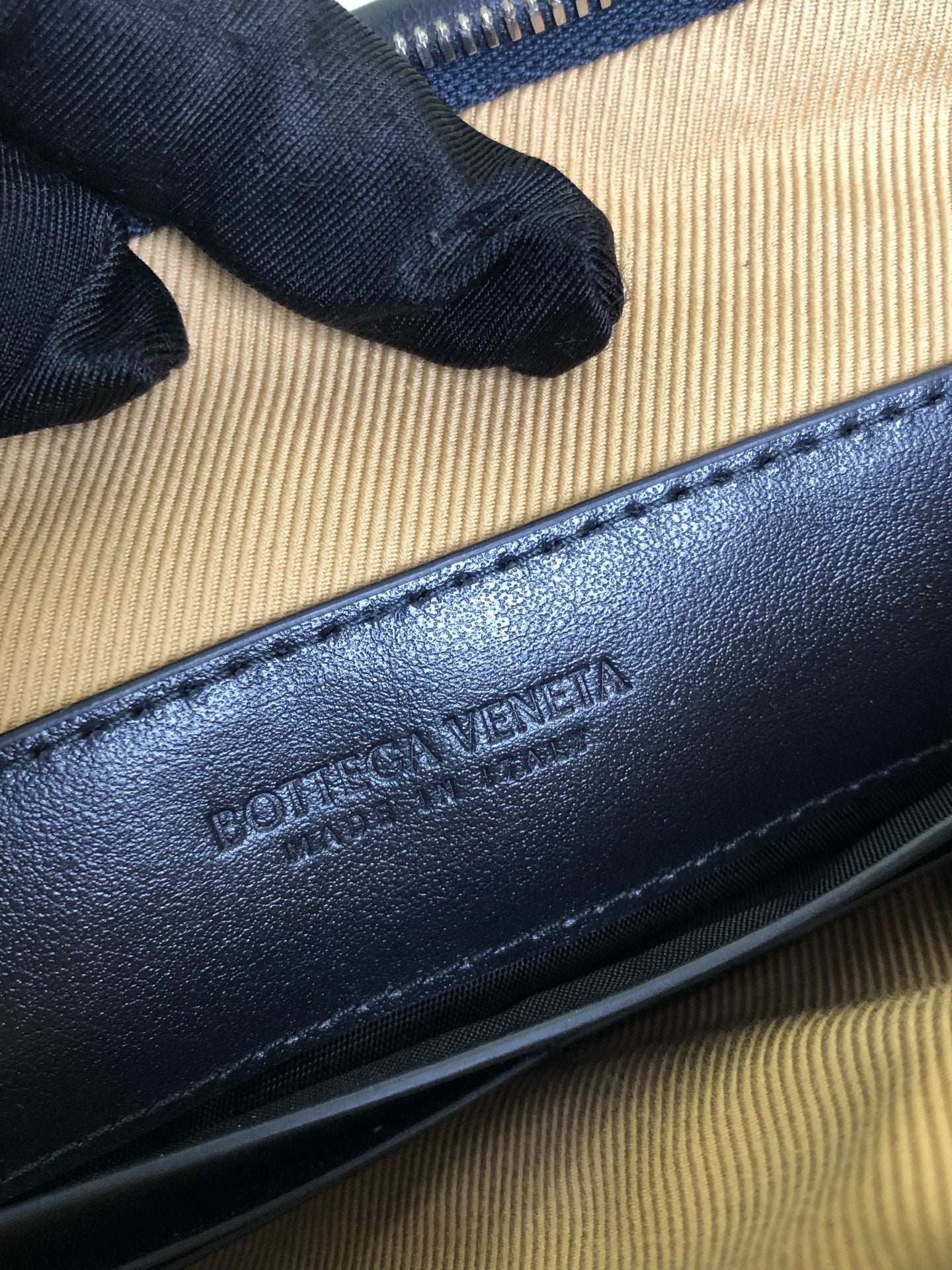 Bottega Veneta Black Clutch