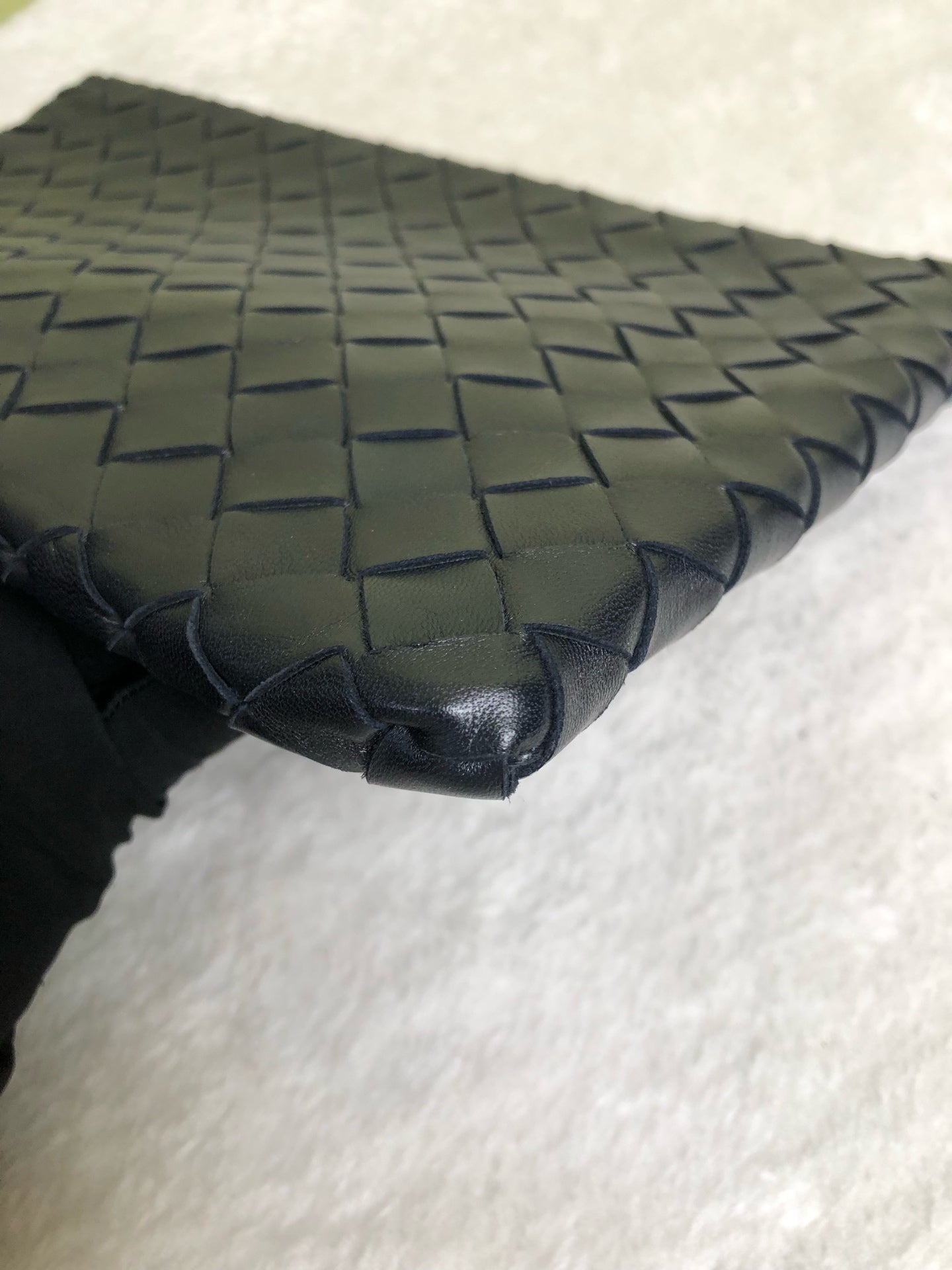 Bottega Veneta Black Clutch