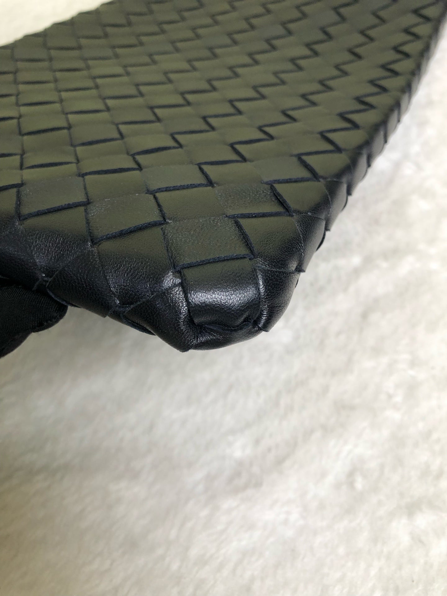 Bottega Veneta Black Clutch