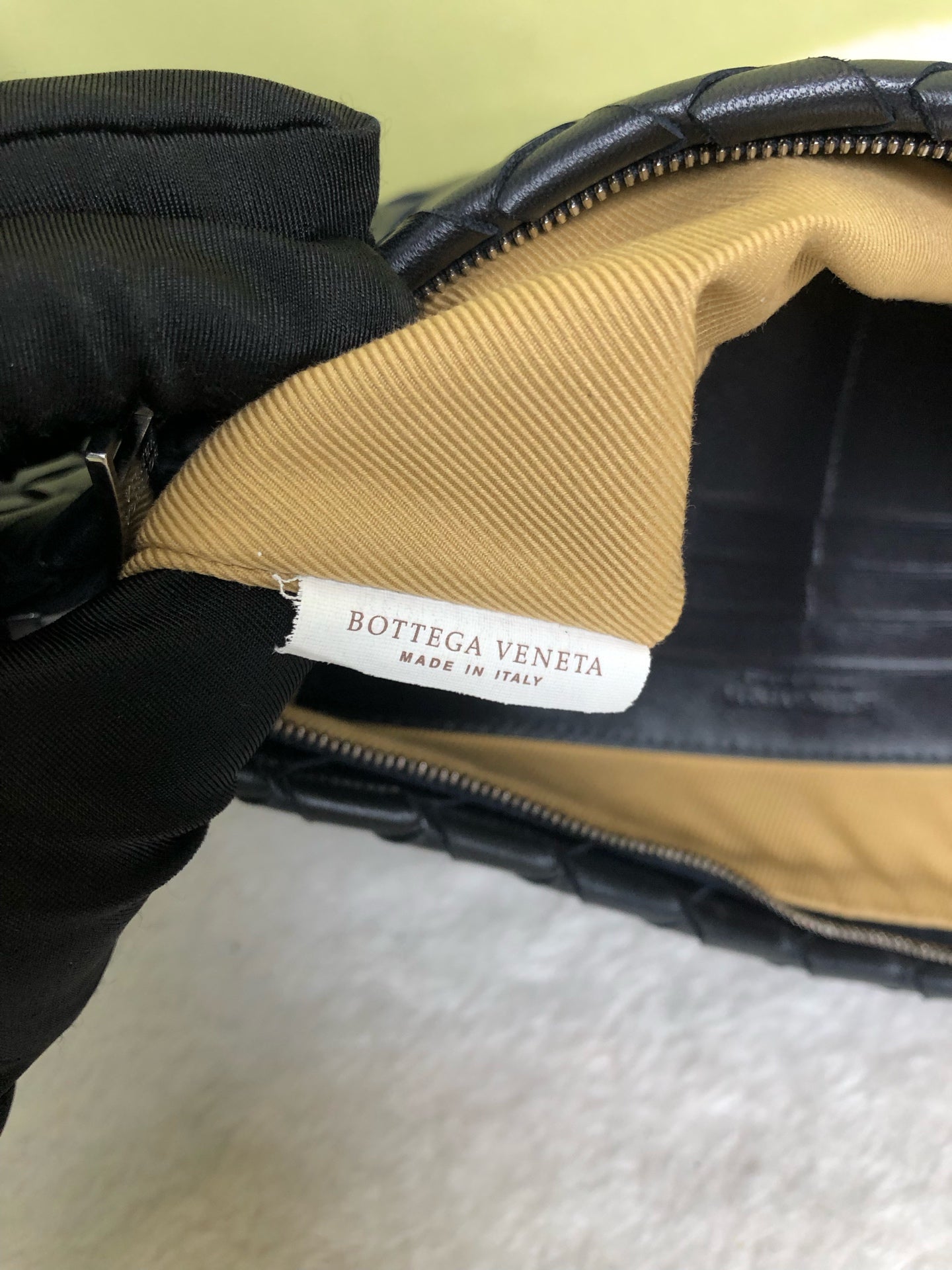 Bottega Veneta Black Clutch