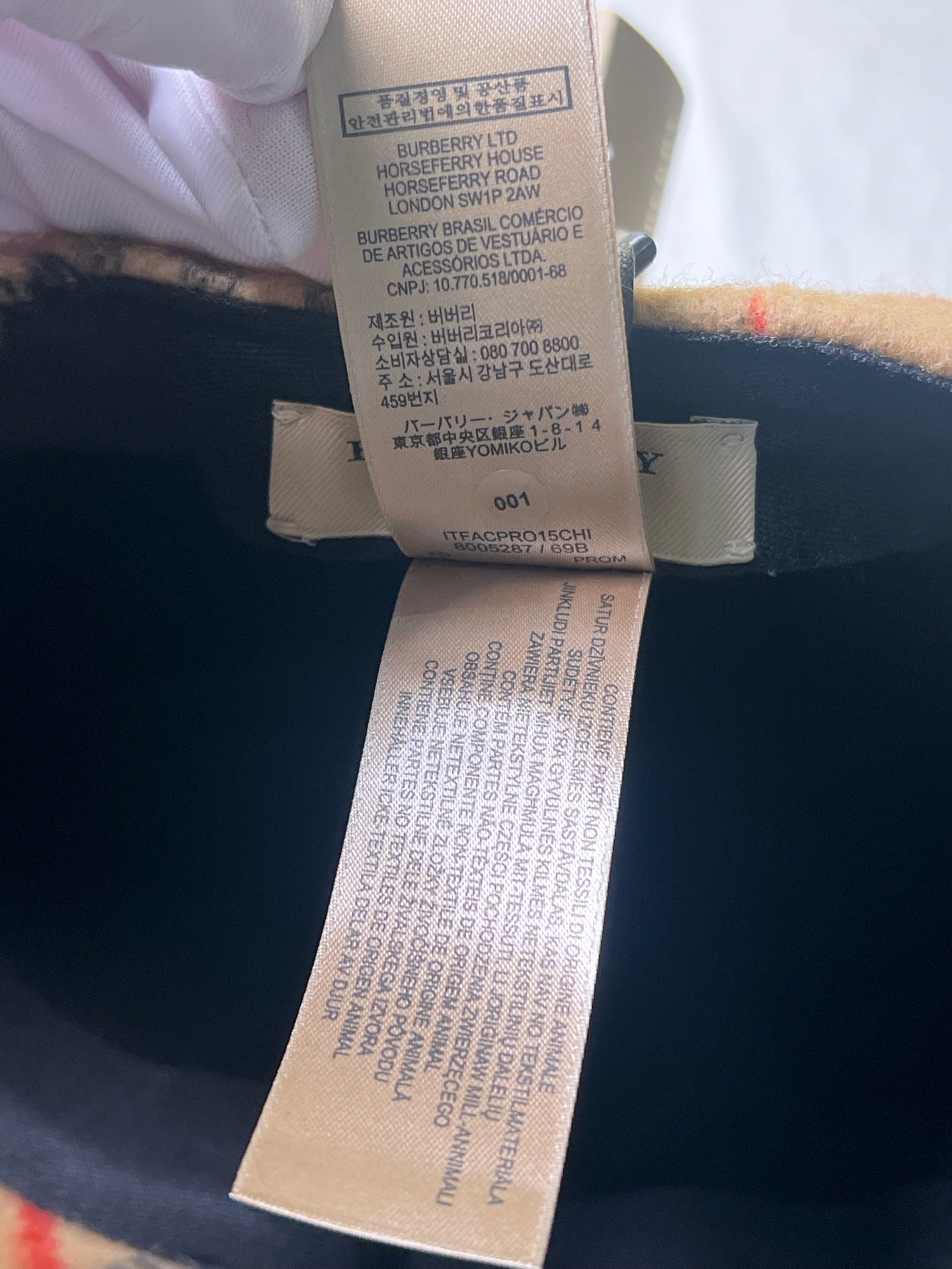 Burberry Baseball cap