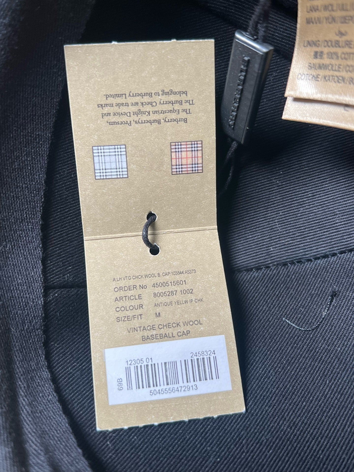 Burberry Baseball cap