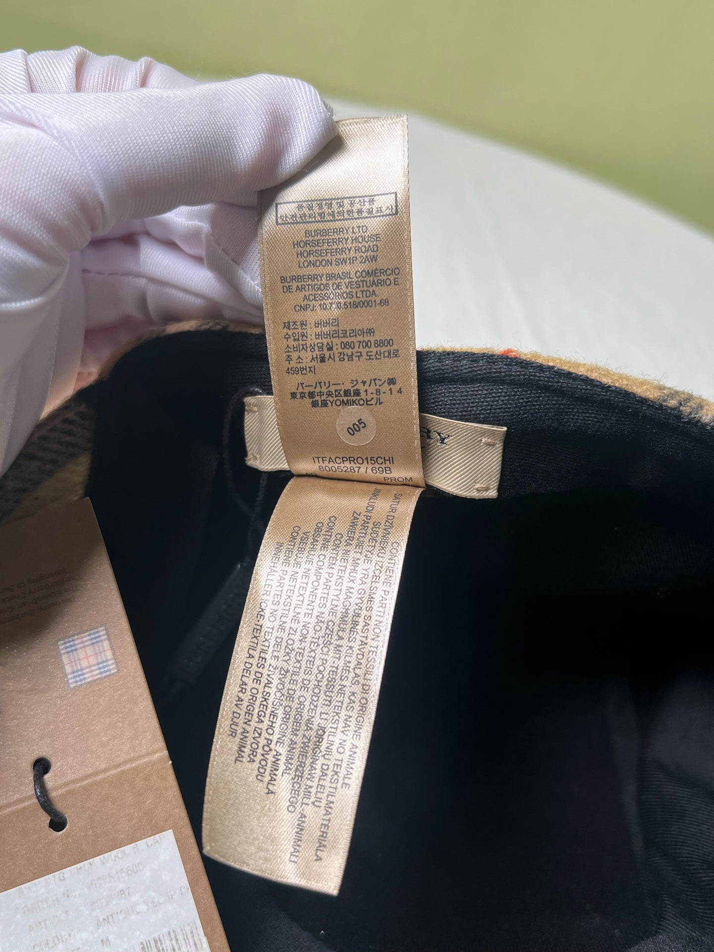 Burberry Baseball cap