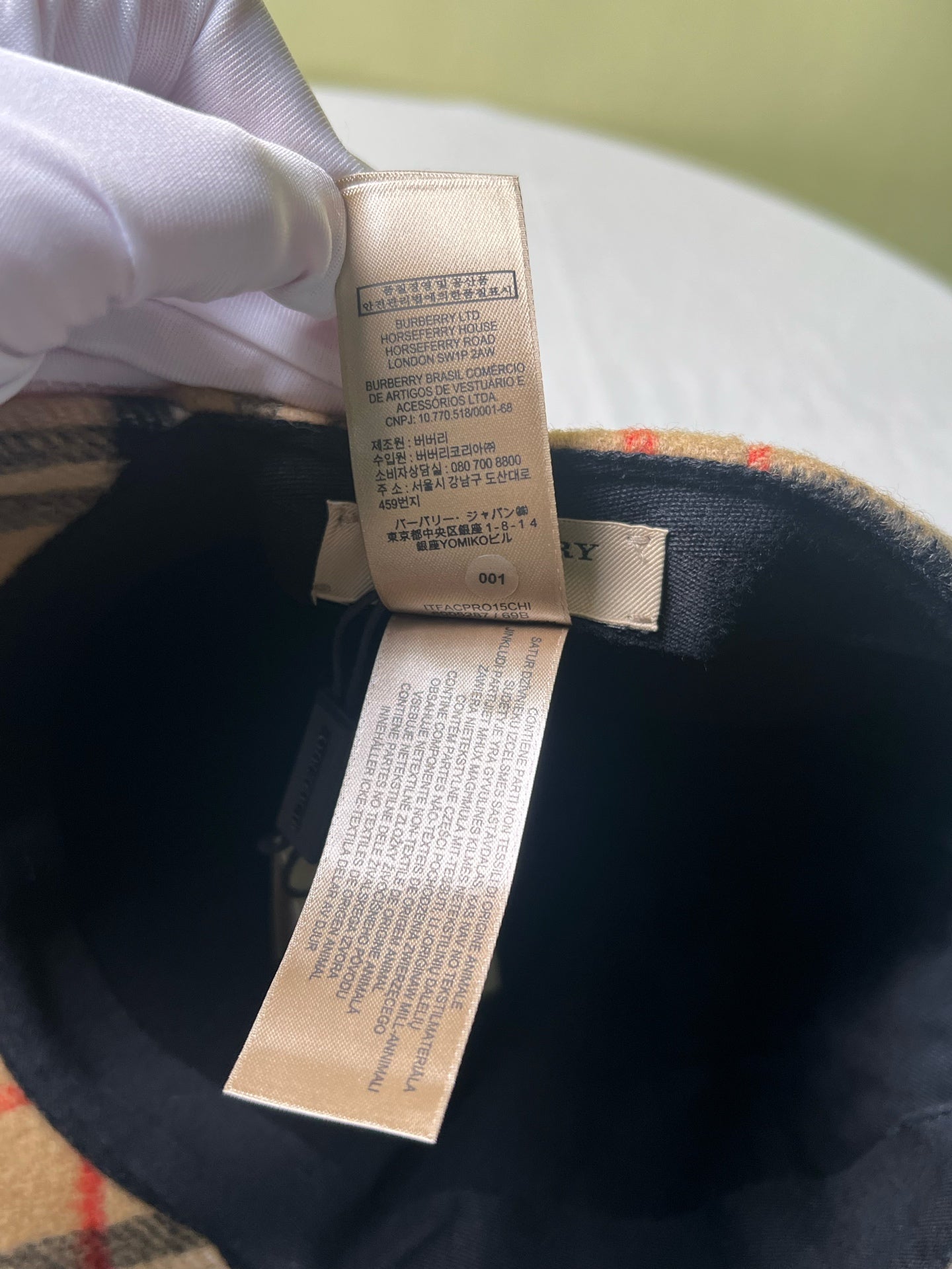 Burberry Baseball cap