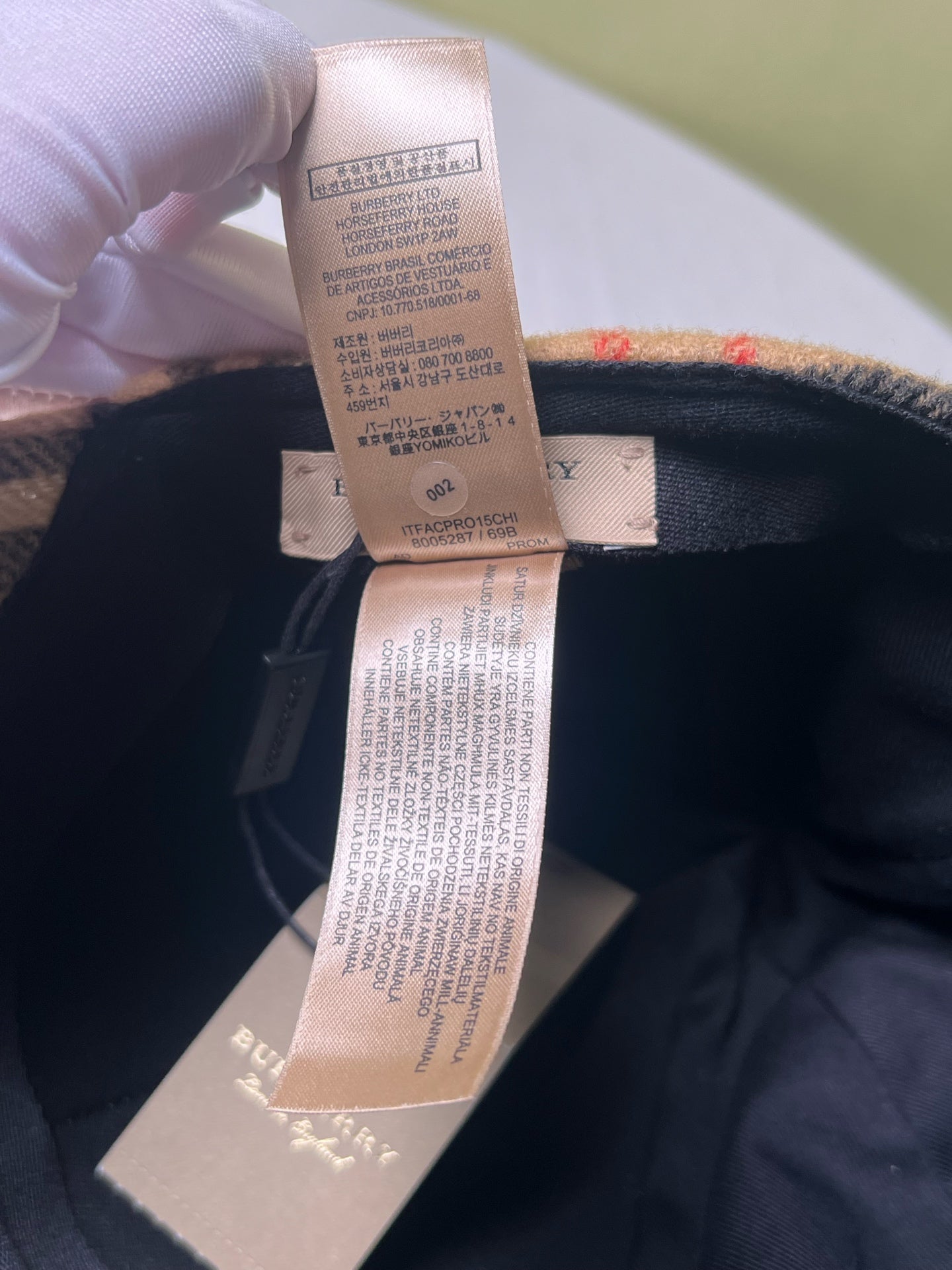 Burberry Baseball cap