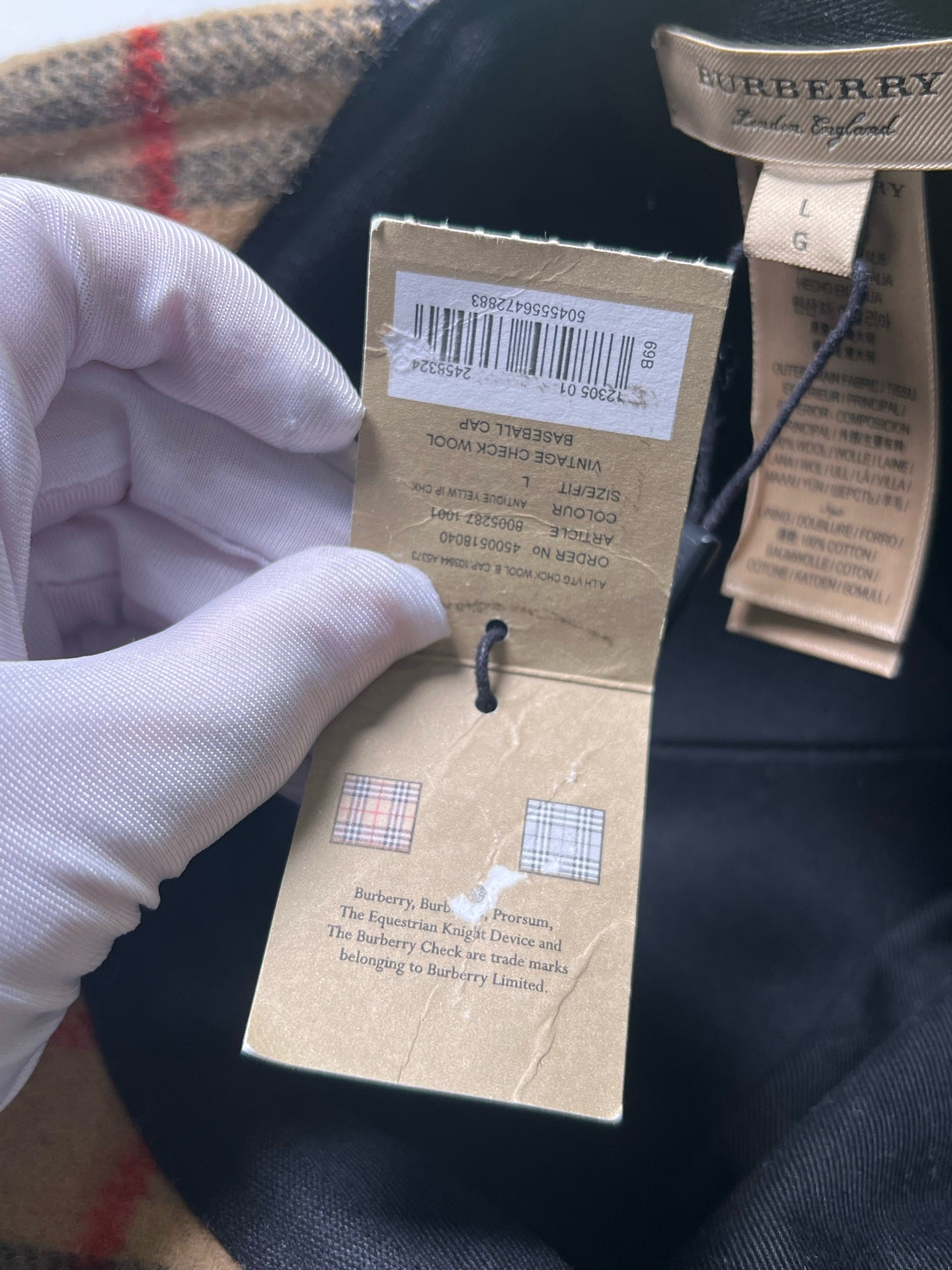 Burberry Baseball cap