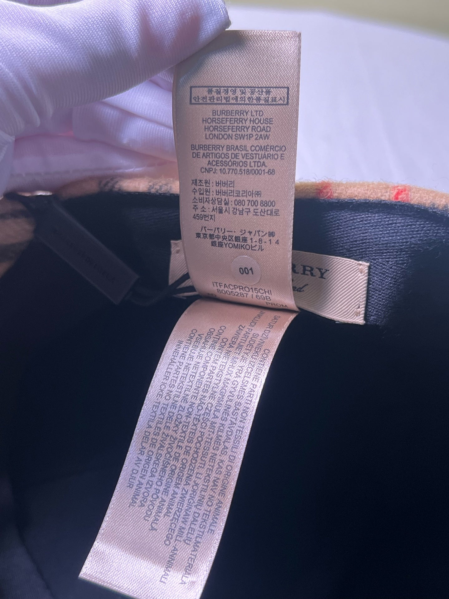 Burberry Baseball cap