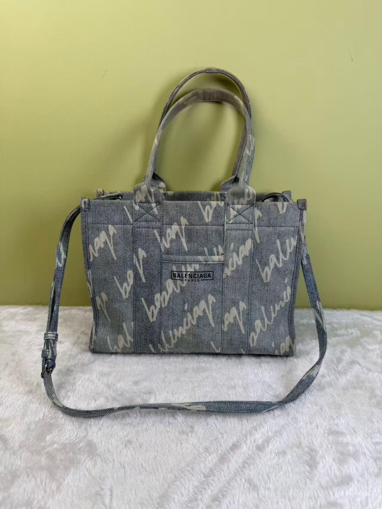 Balenciaga Blue Tote