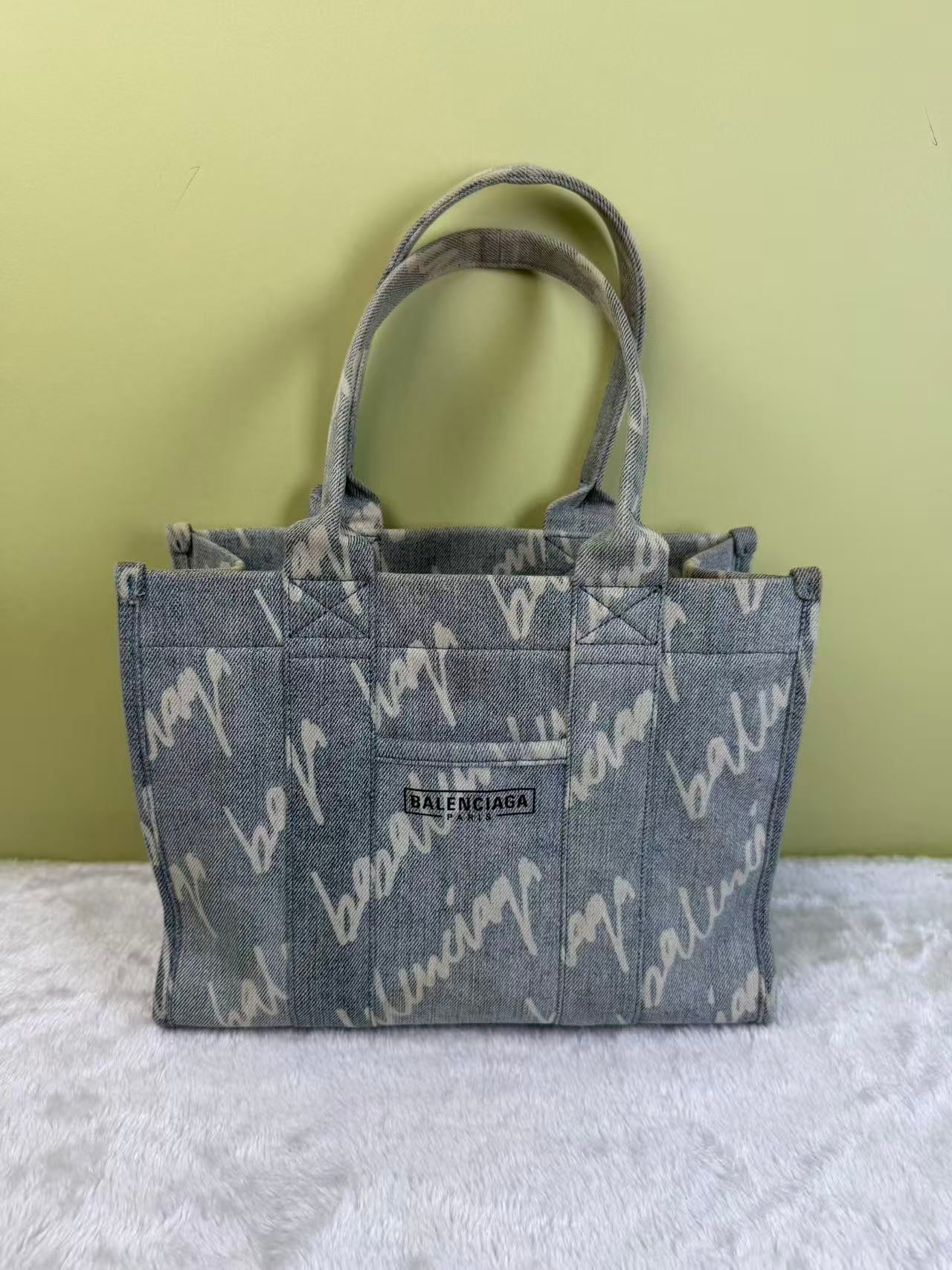 Balenciaga Blue Tote