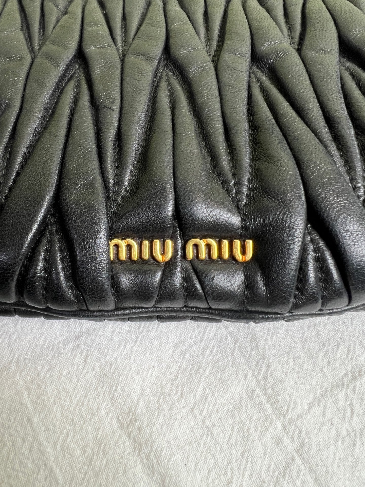 Miu Miu Black Clutch