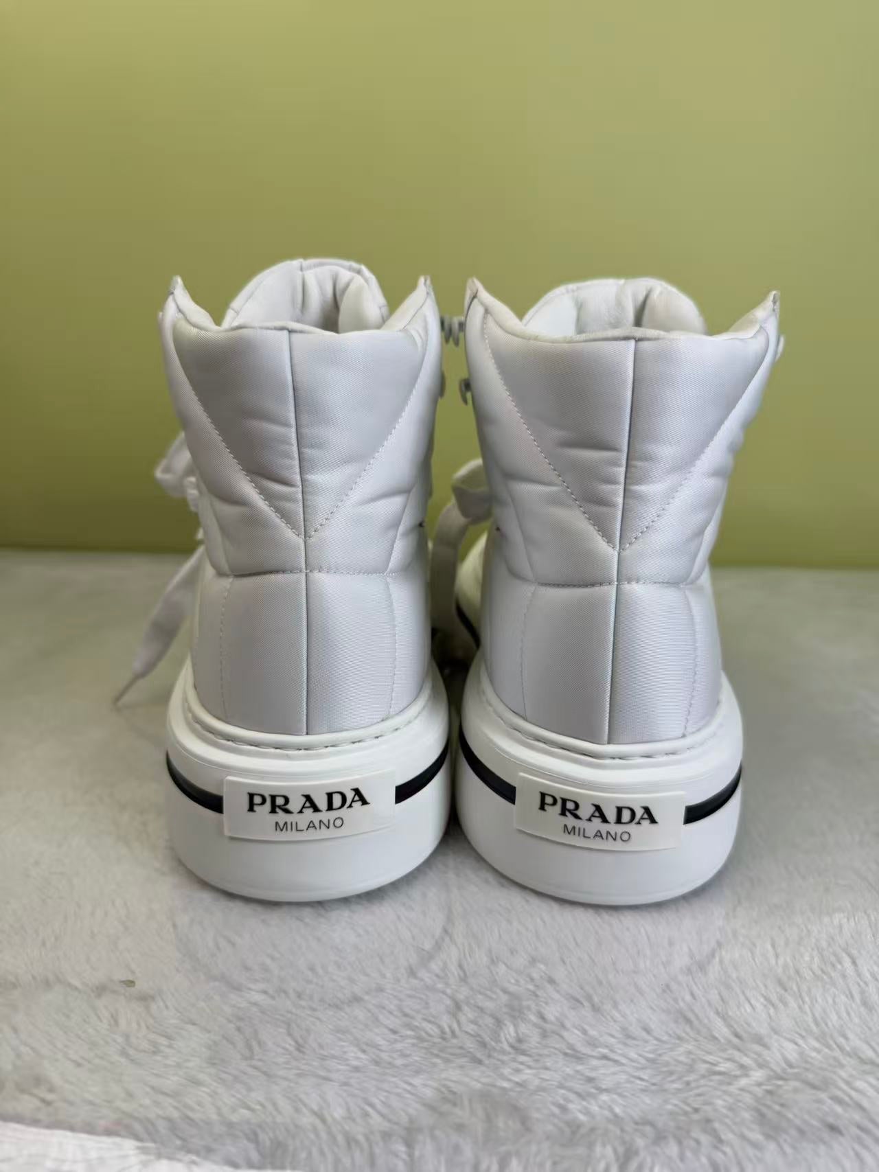 Prada White Lifestyle sneakers