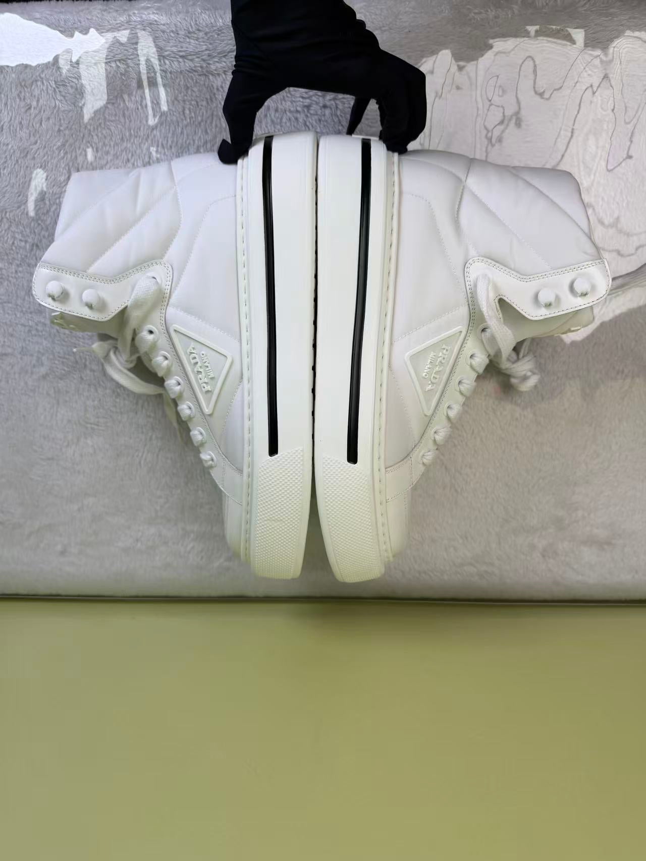 Prada White Lifestyle sneakers