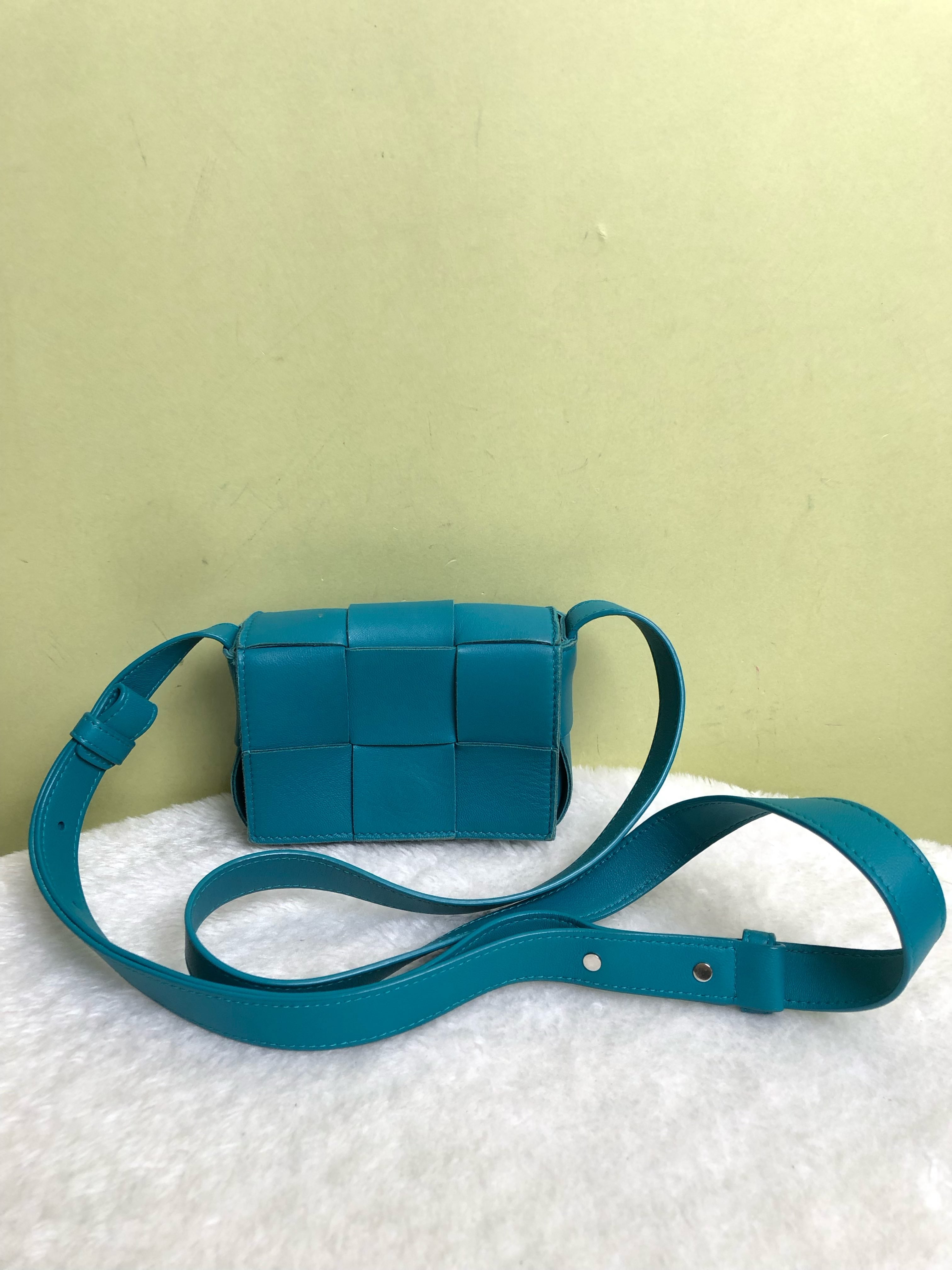 Bottega Veneta Blue Crossbody