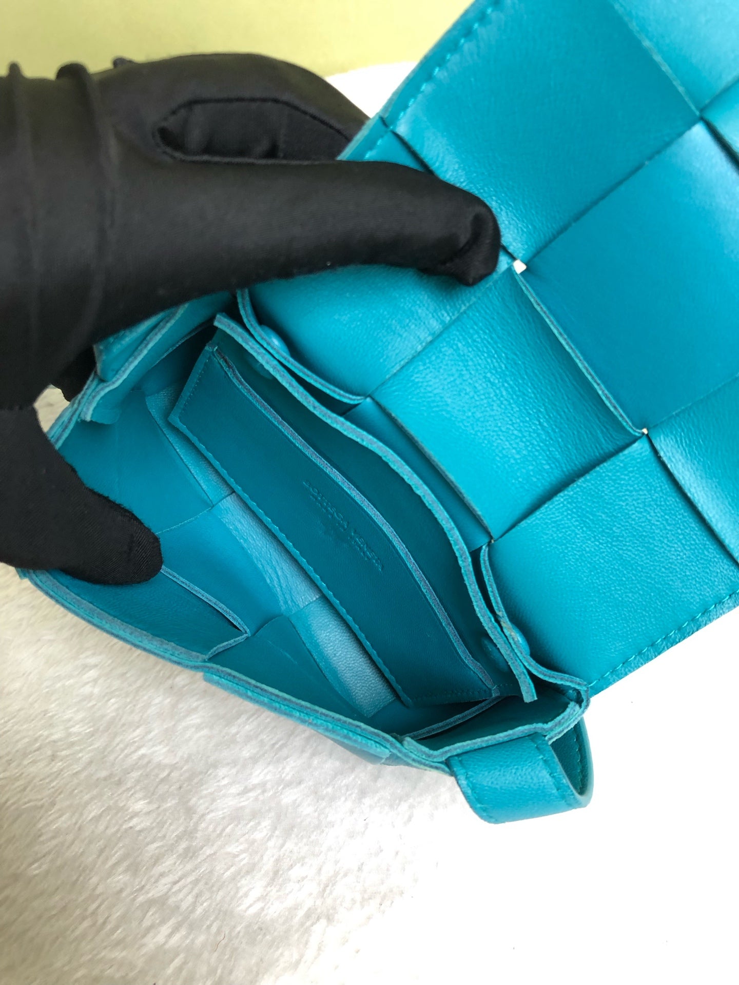 Bottega Veneta Blue Crossbody