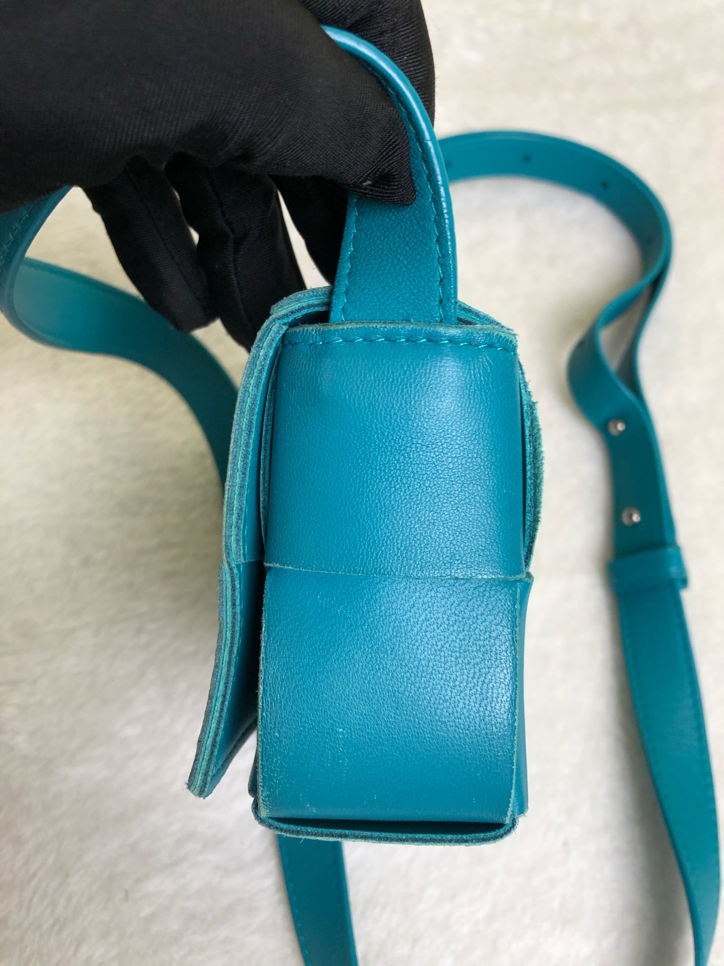 Bottega Veneta Blue Crossbody
