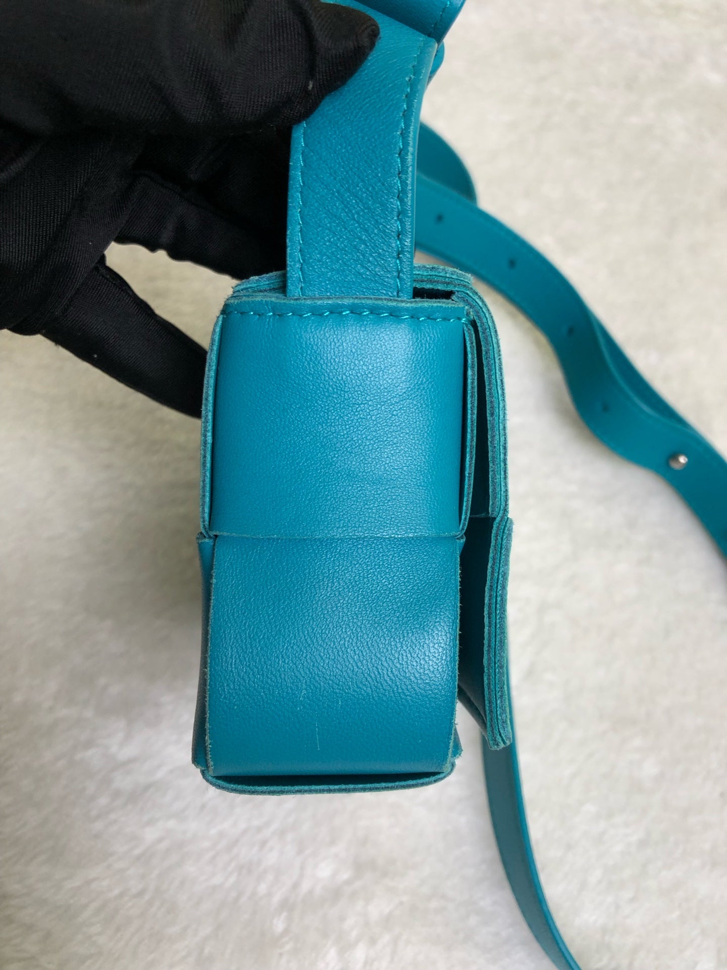 Bottega Veneta Blue Crossbody