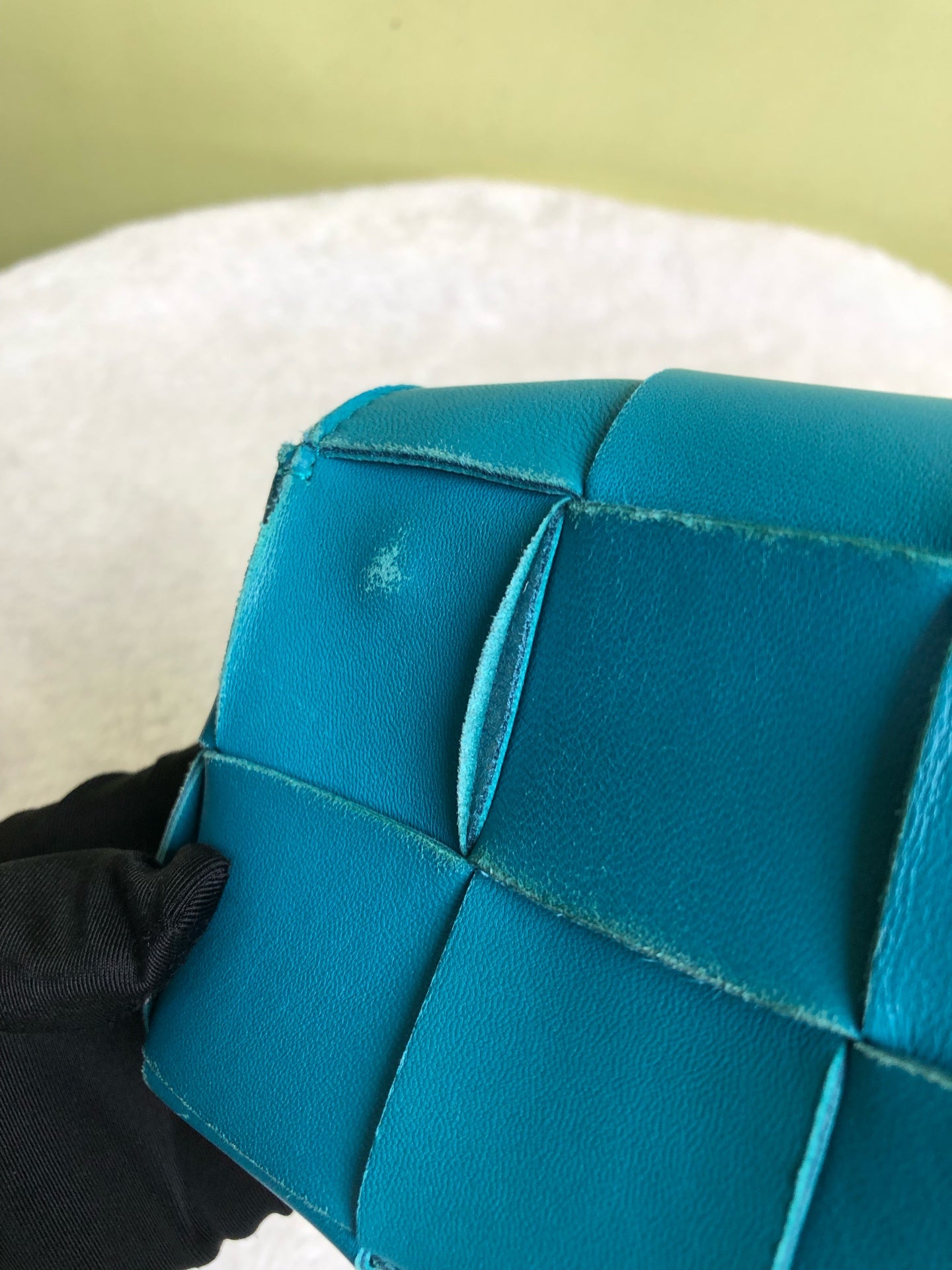 Bottega Veneta Blue Crossbody