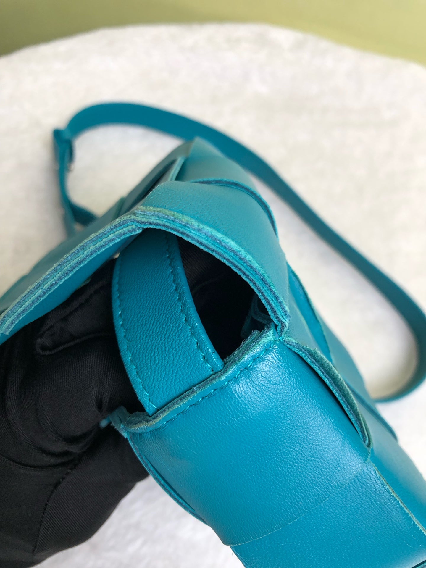 Bottega Veneta Blue Crossbody