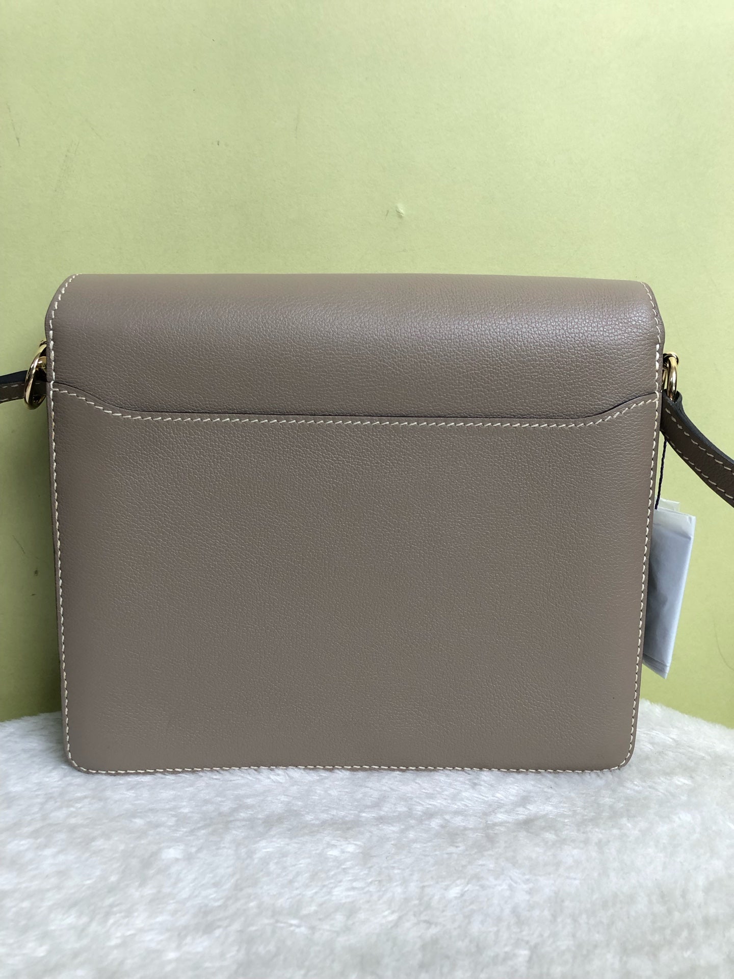 Hermes Gray Crossbody