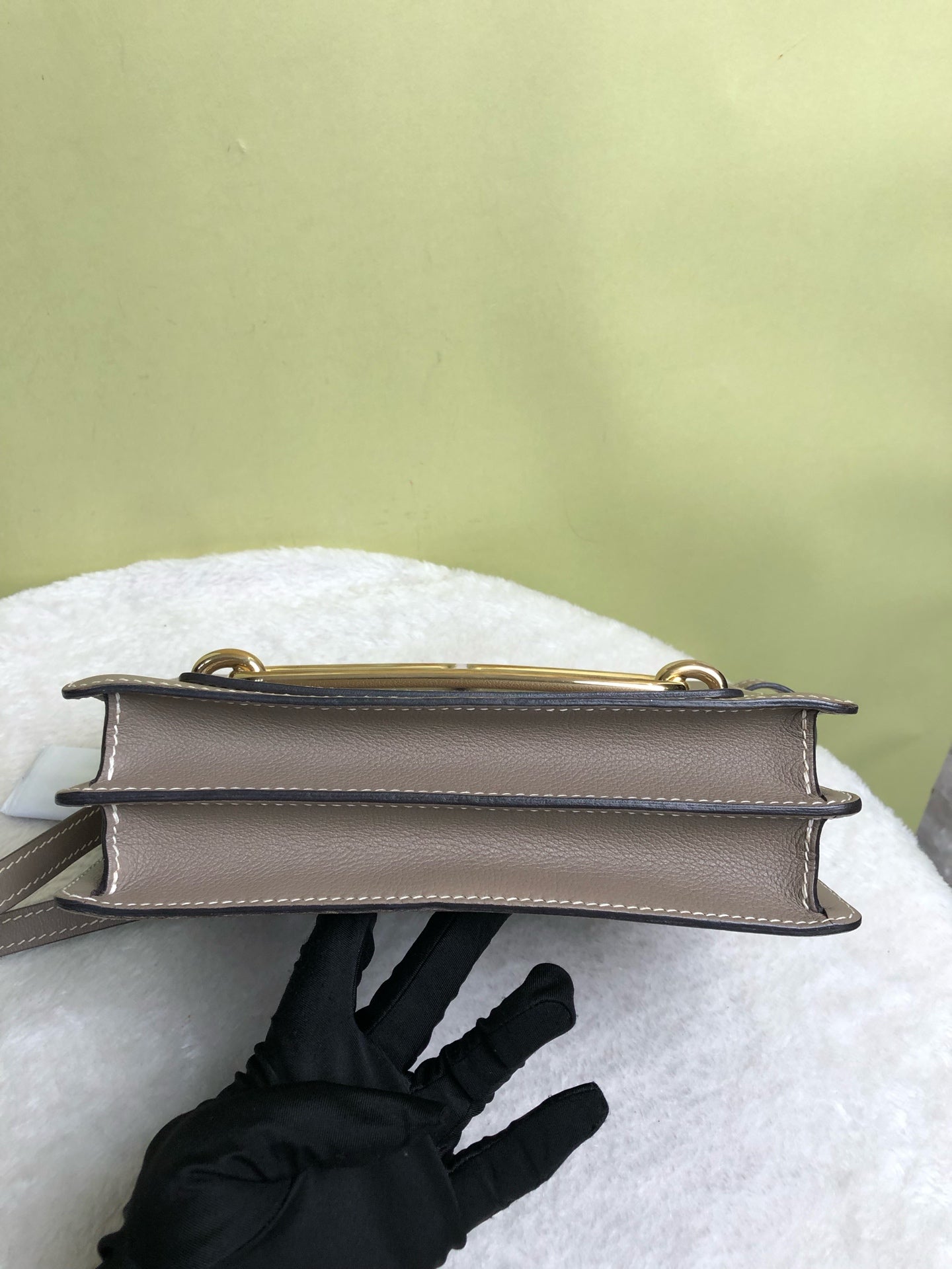 Hermes Gray Crossbody