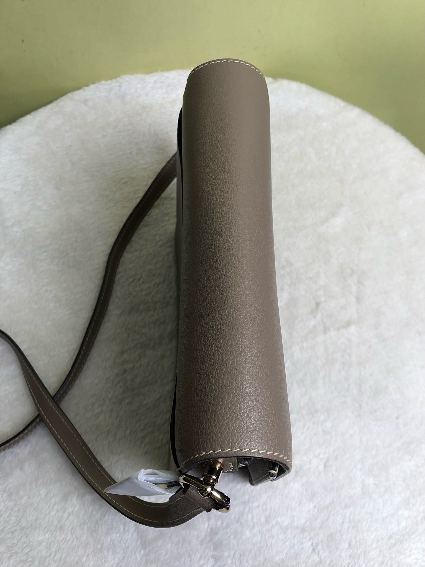 Hermes Gray Crossbody