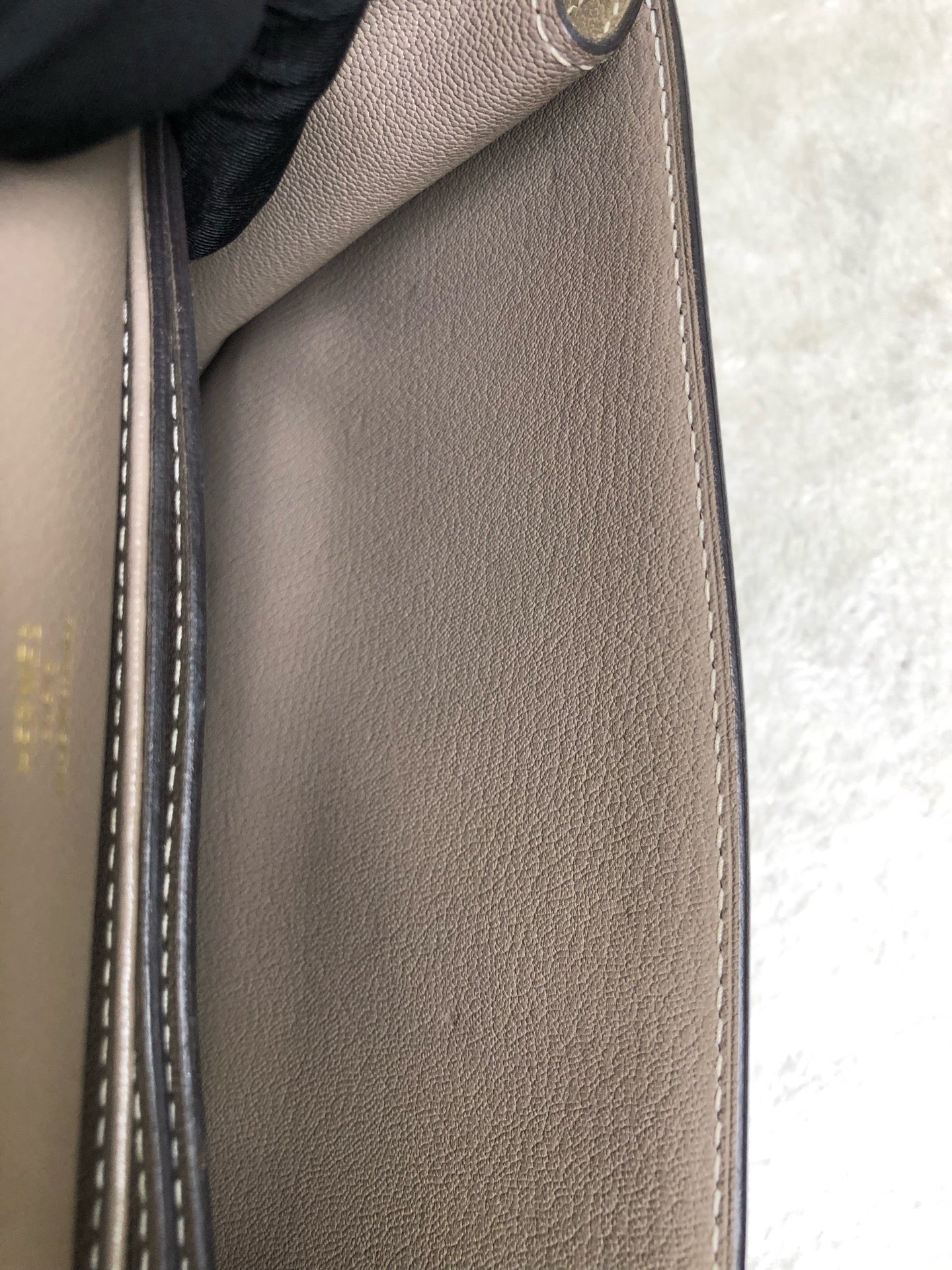 Hermes Gray Crossbody