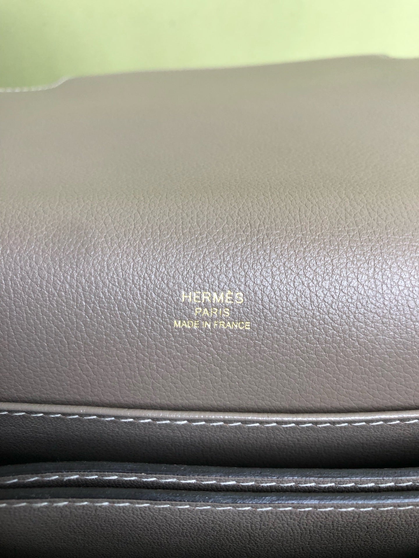 Hermes Gray Crossbody