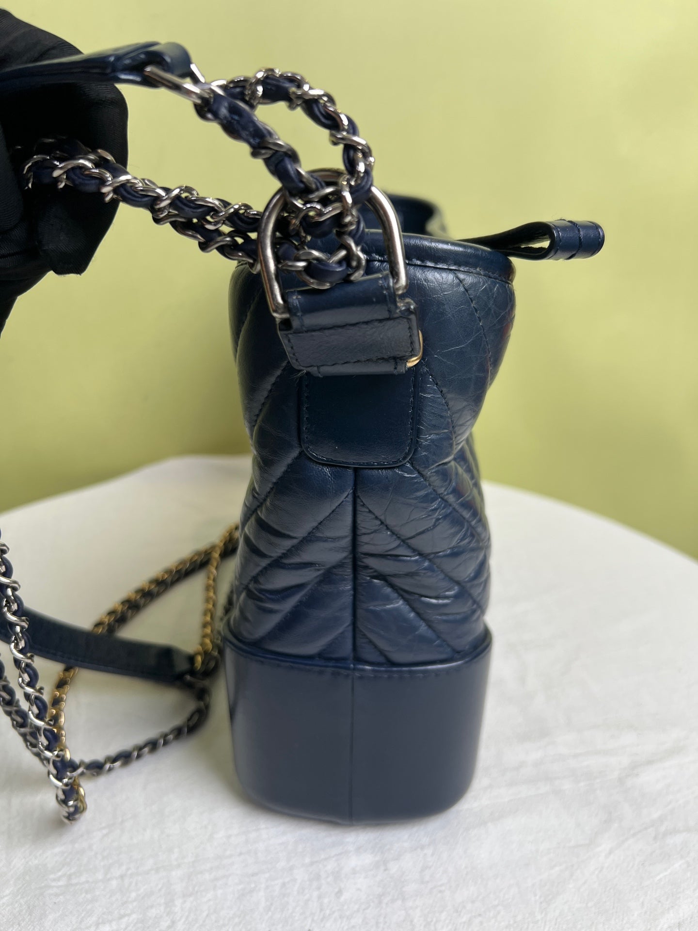 Chanel Metal Blue Crossbody