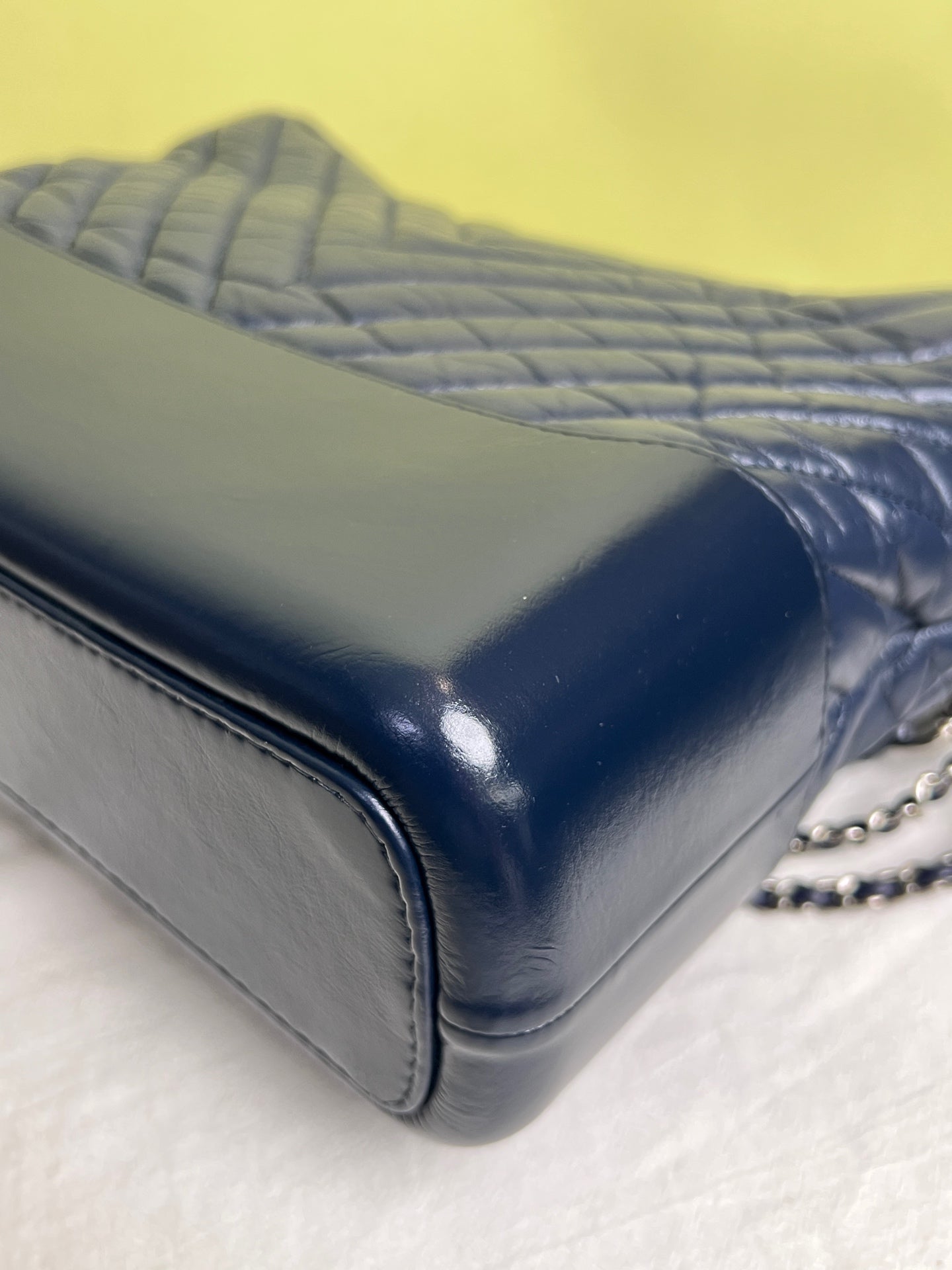 Chanel Metal Blue Crossbody