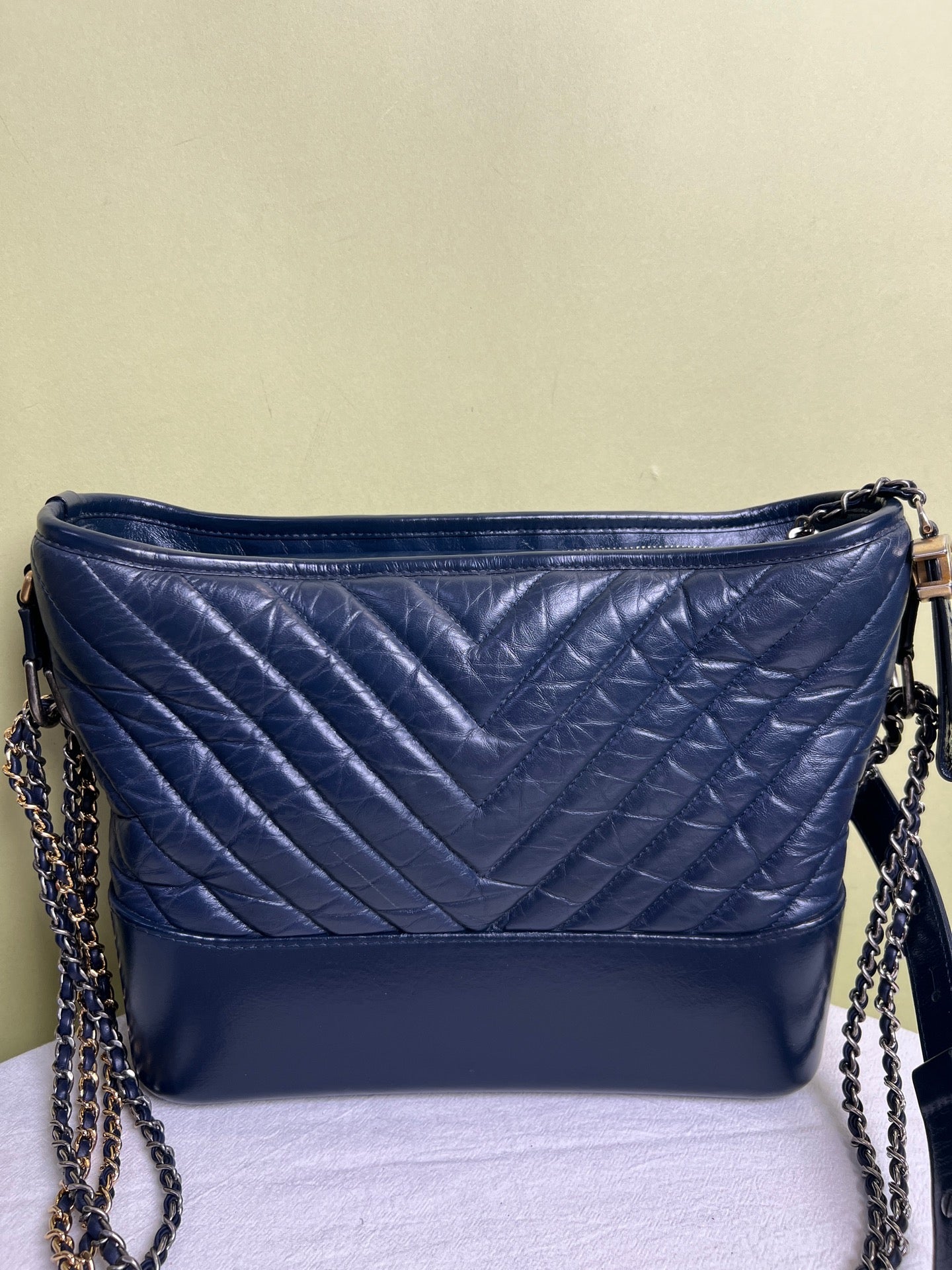 Chanel Metal Blue Crossbody