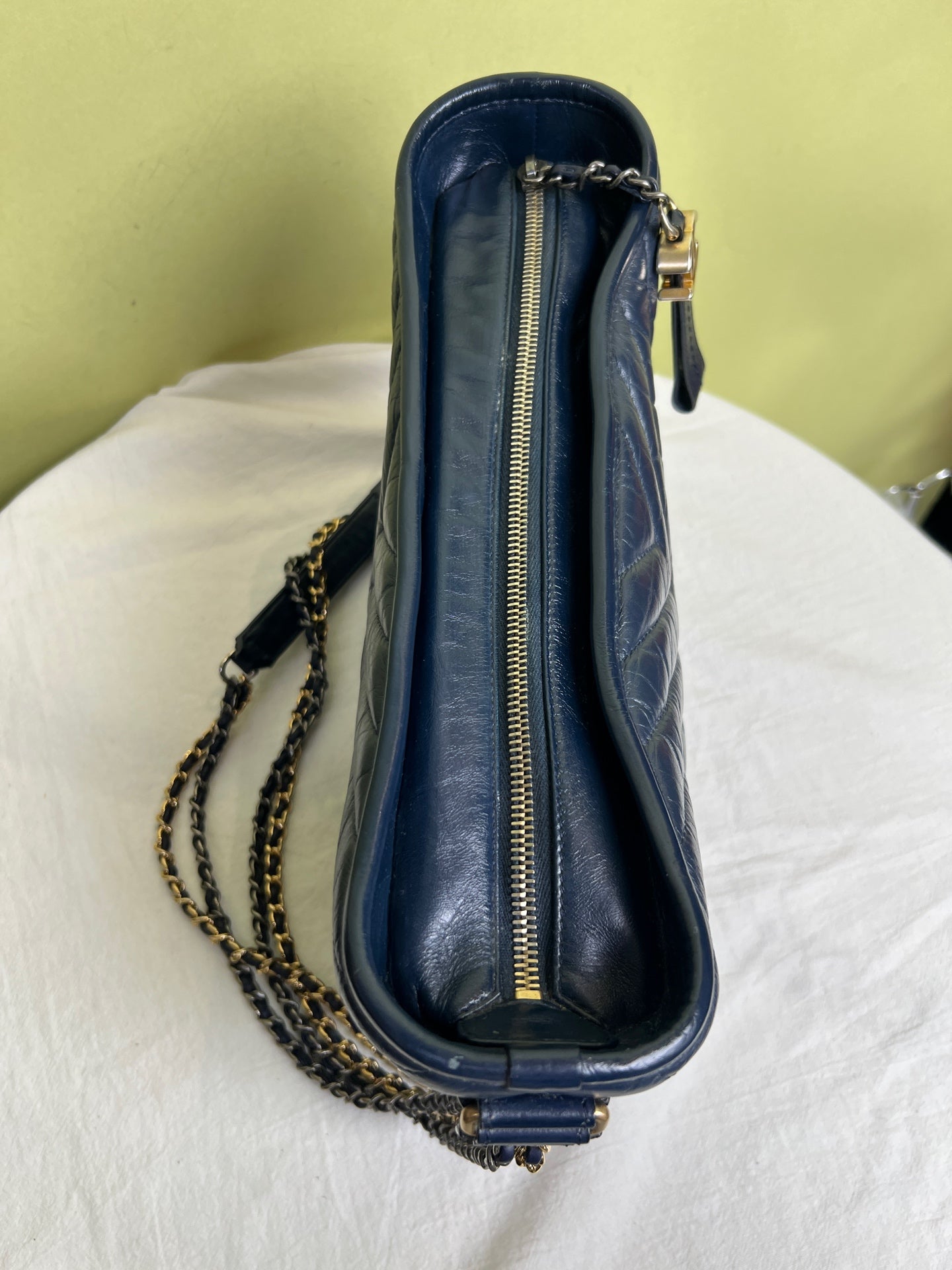 Chanel Metal Blue Crossbody
