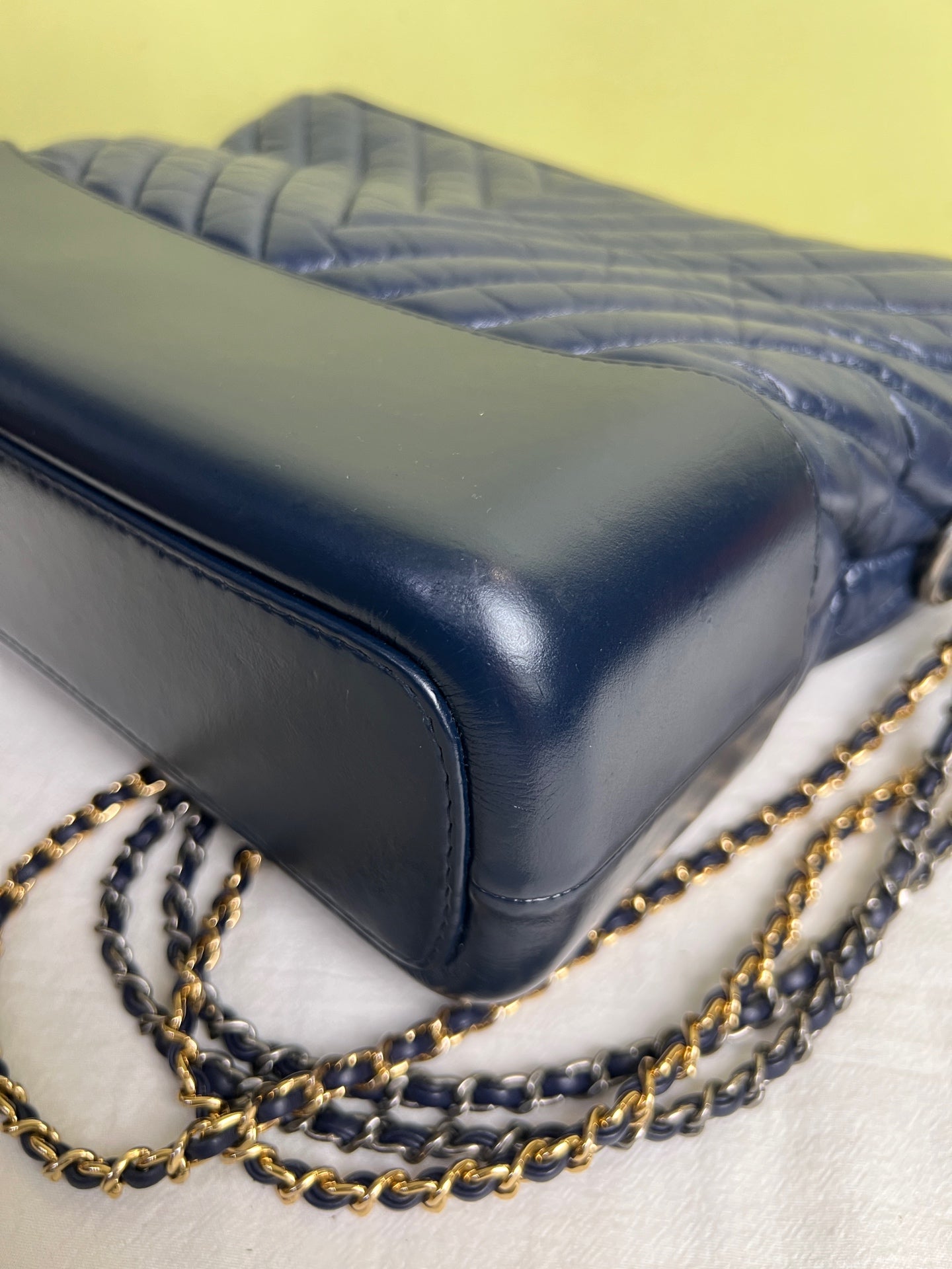 Chanel Metal Blue Crossbody