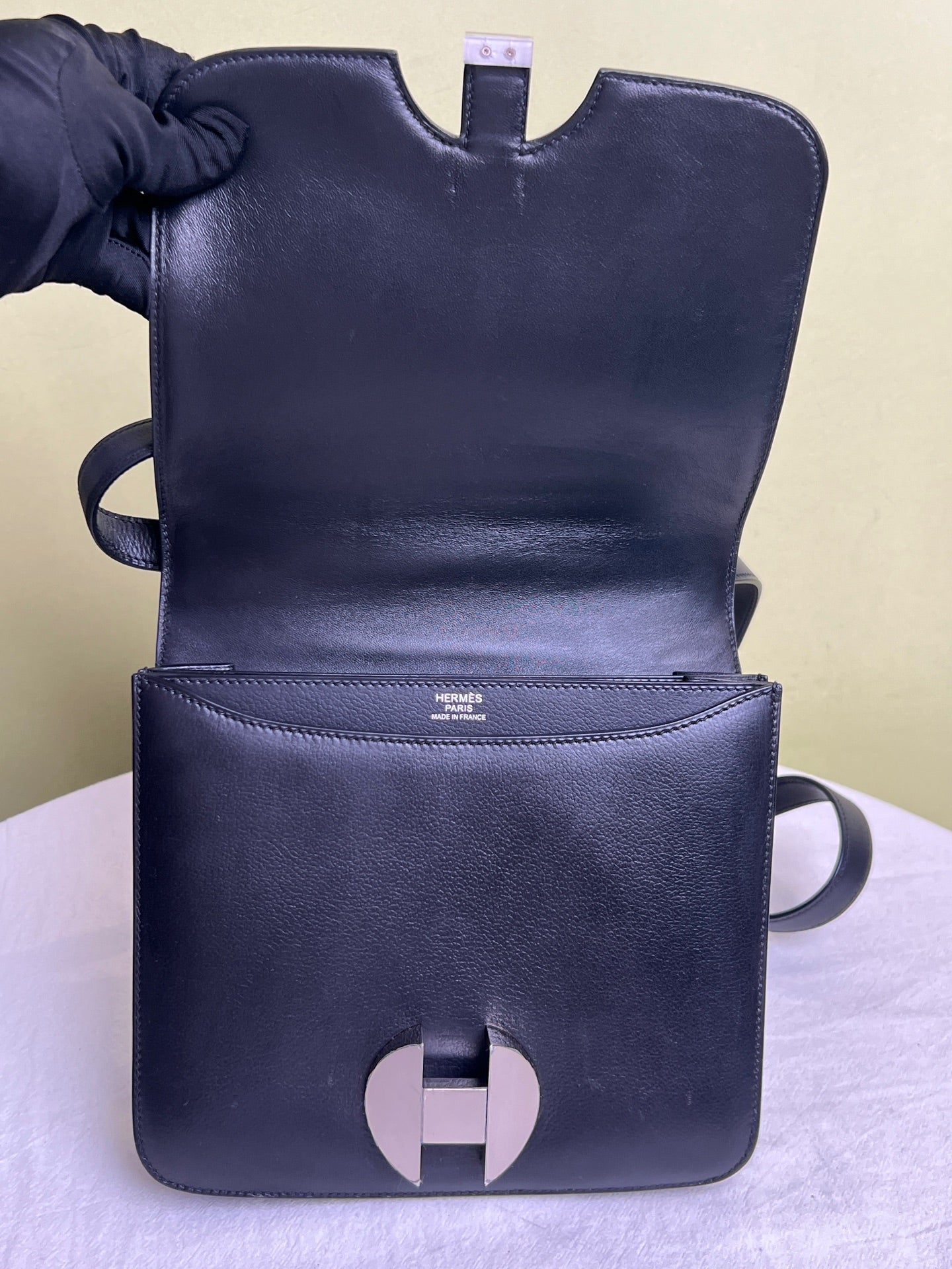 Hermes Black Shoulder Bag