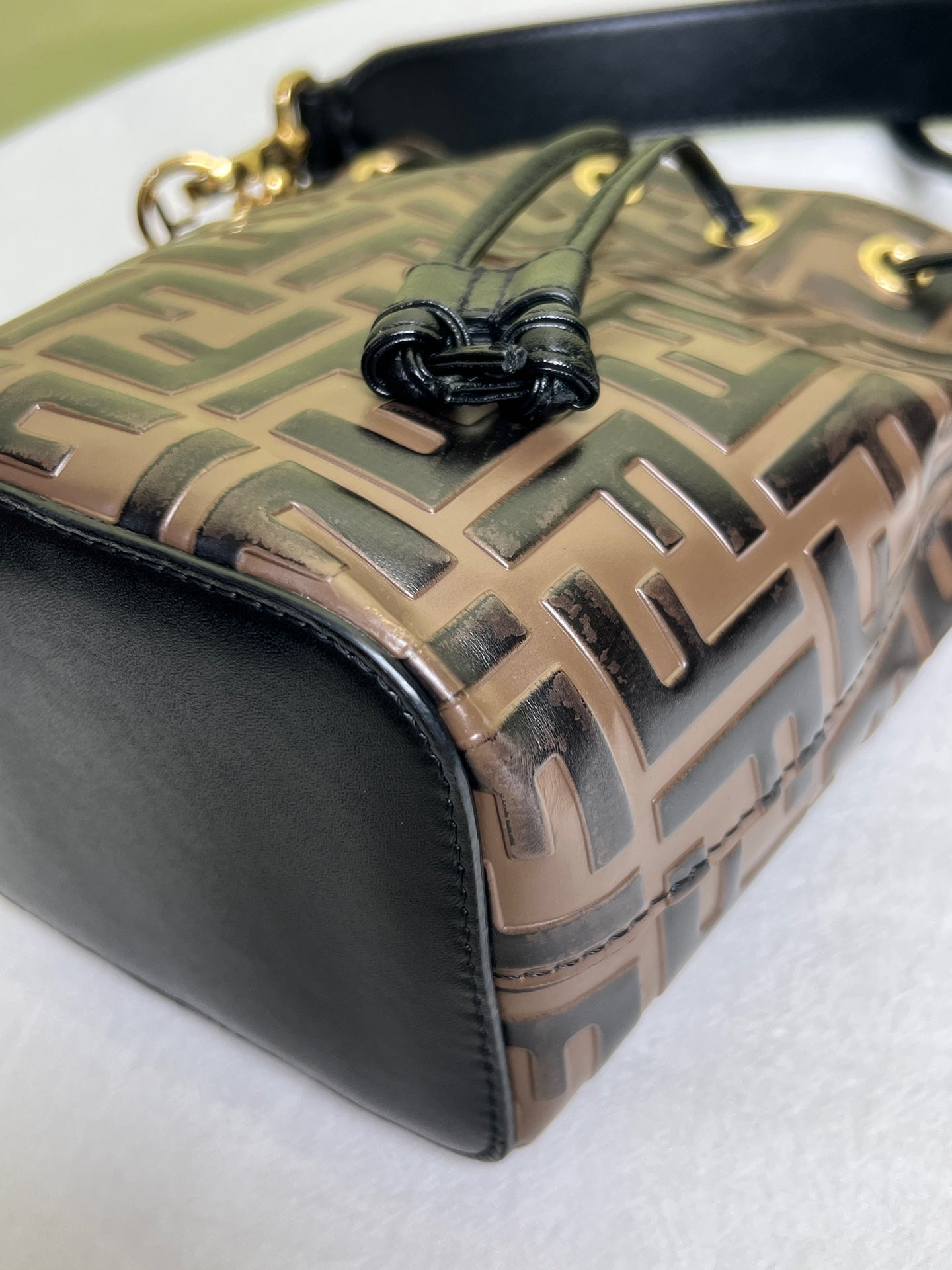 Fendi Brown Bucket & Drawstring Bag