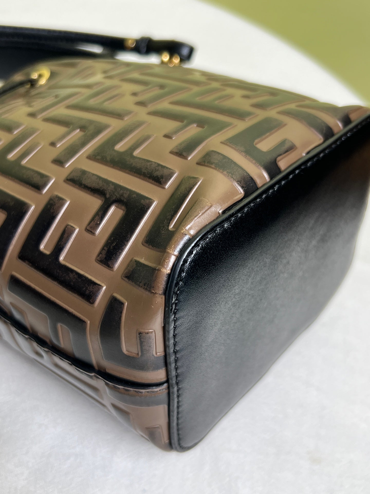 Fendi Brown Bucket & Drawstring Bag