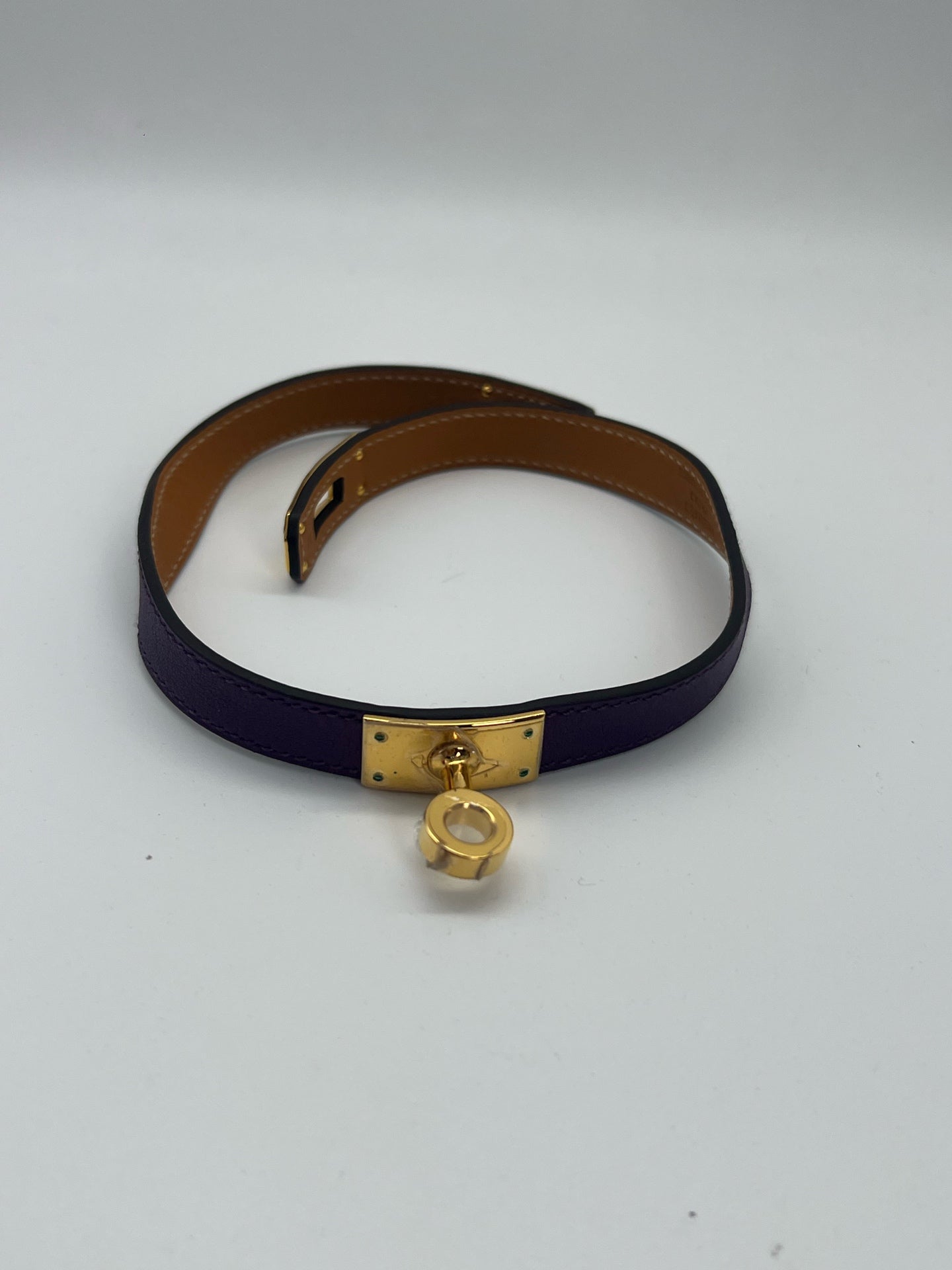 Hermes Purple Bangle