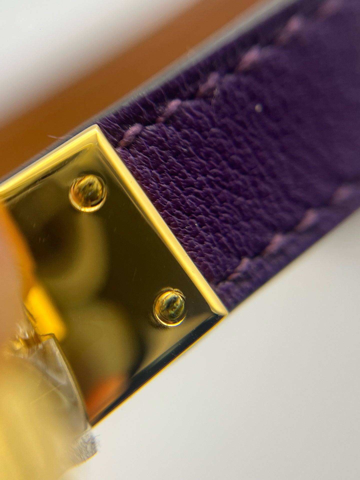 Hermes Purple Bangle