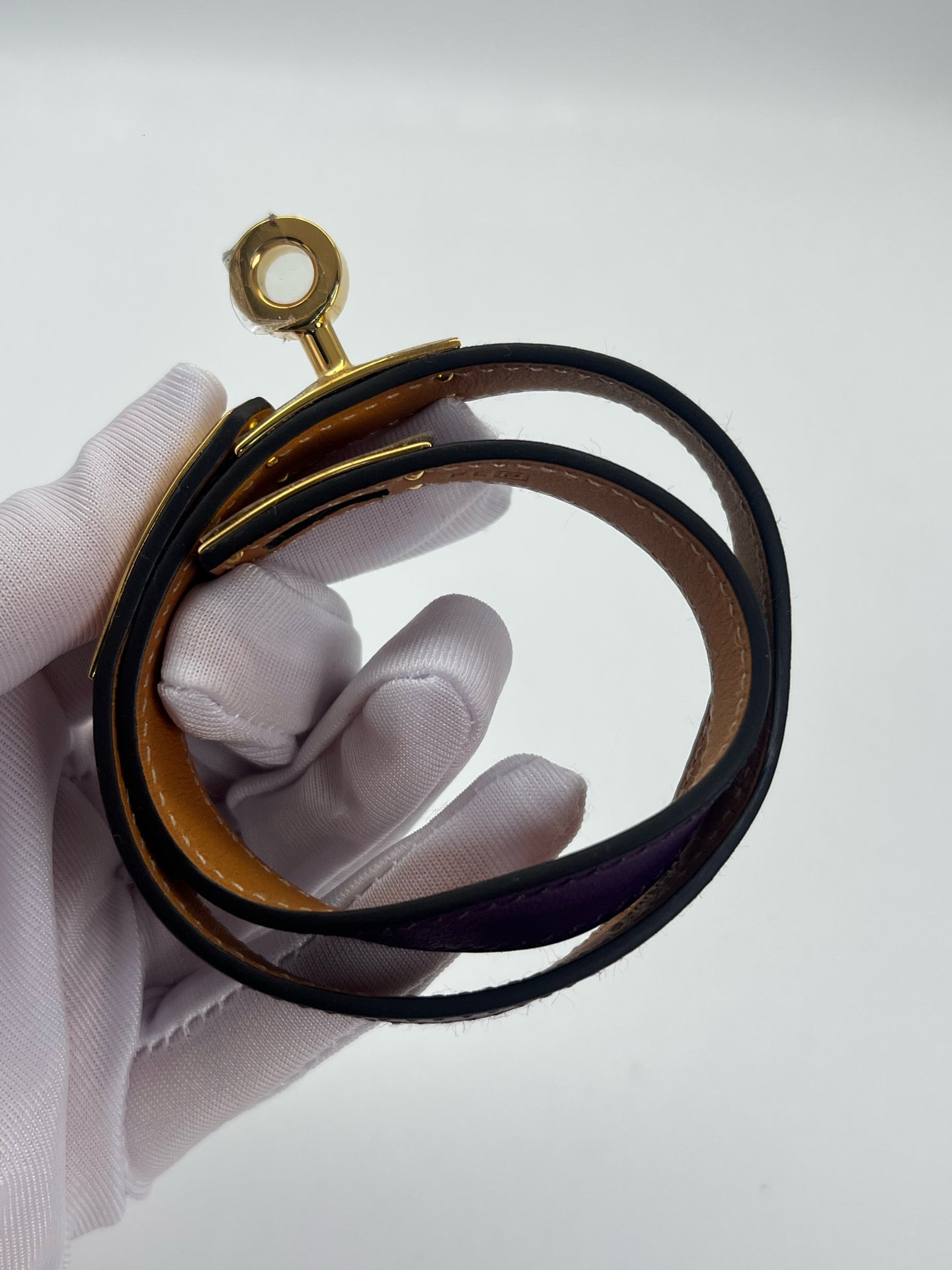 Hermes Purple Bangle