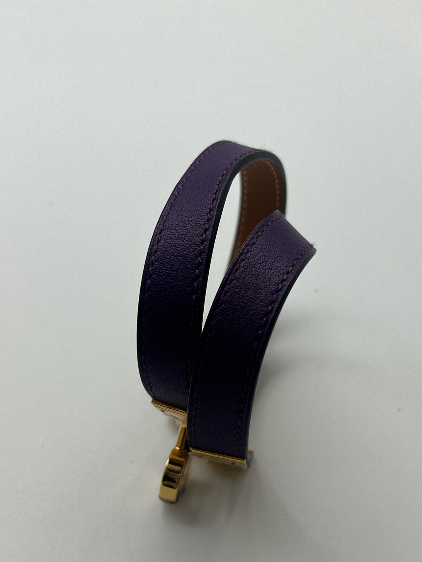 Hermes Purple Bangle