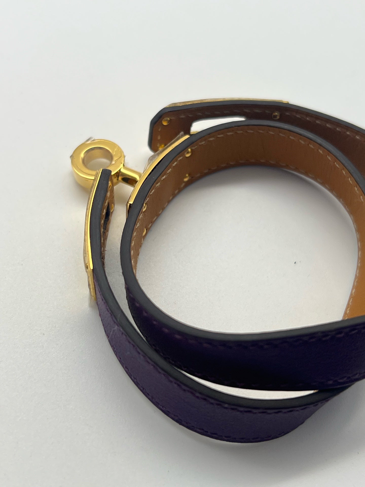 Hermes Purple Bangle