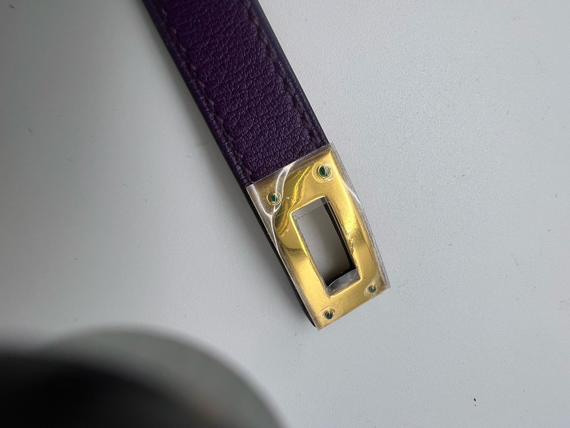 Hermes Purple Bangle