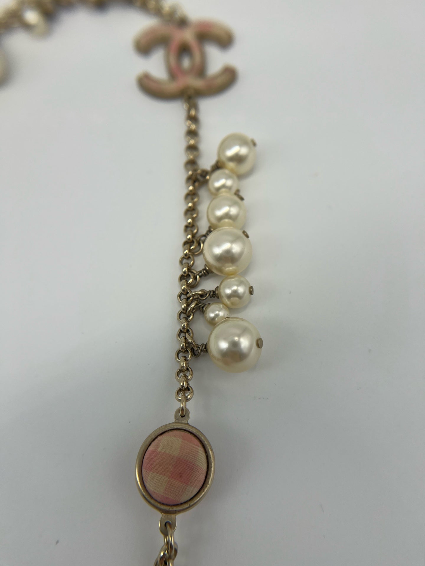 Chanel Pink Necklace